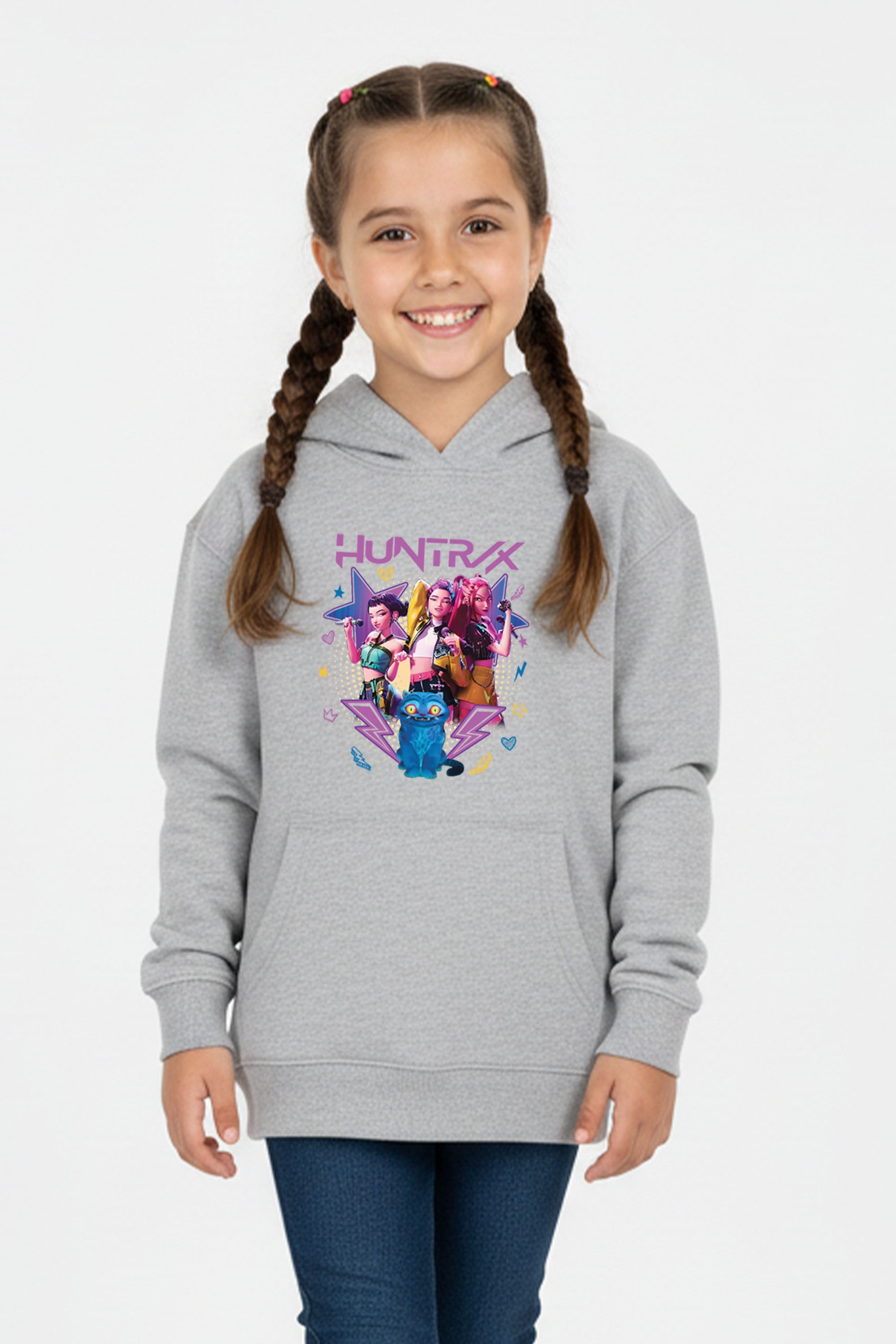 Kids Huntrix Printed Hoodie