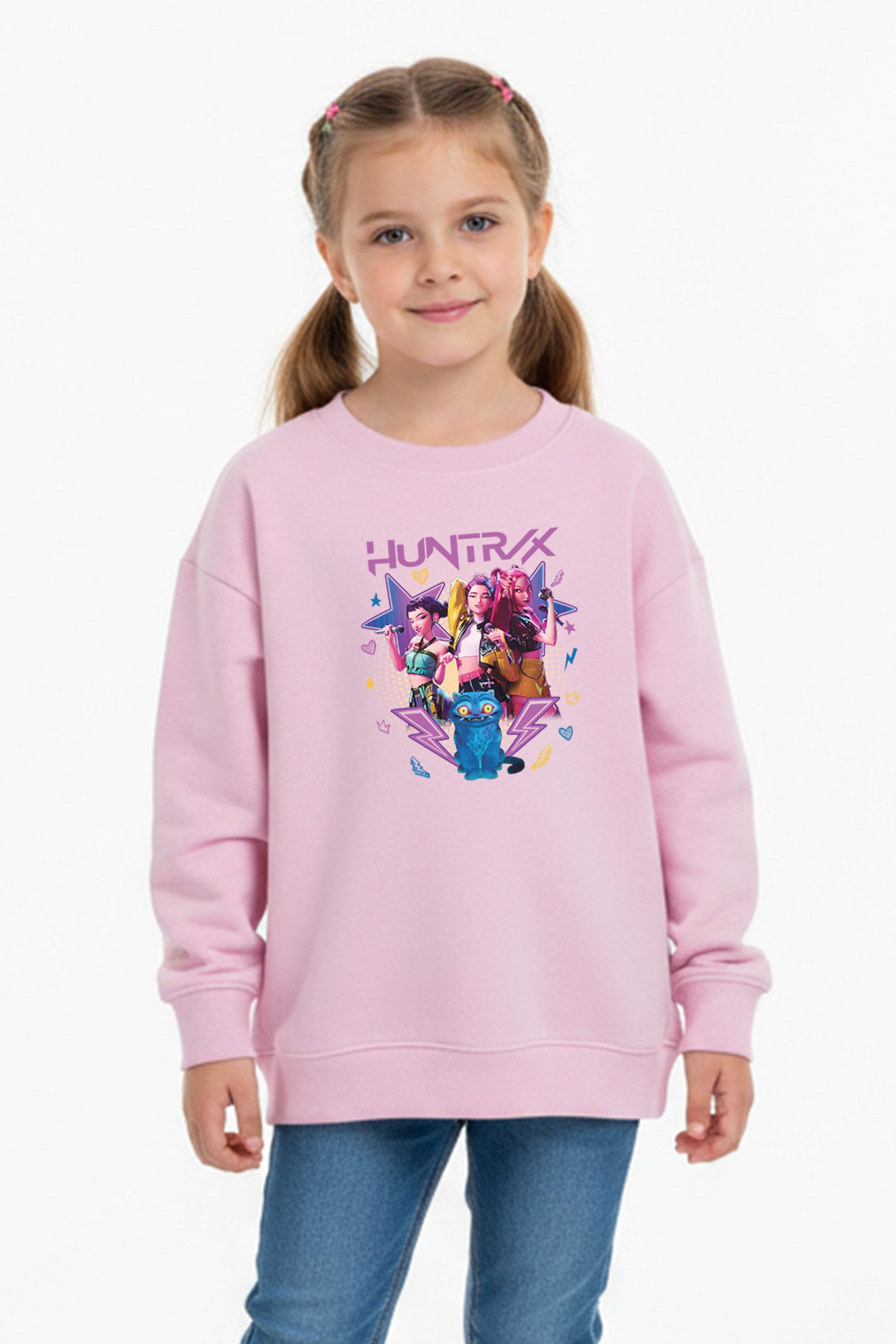Kids Huntrix Printed Sweatshirt