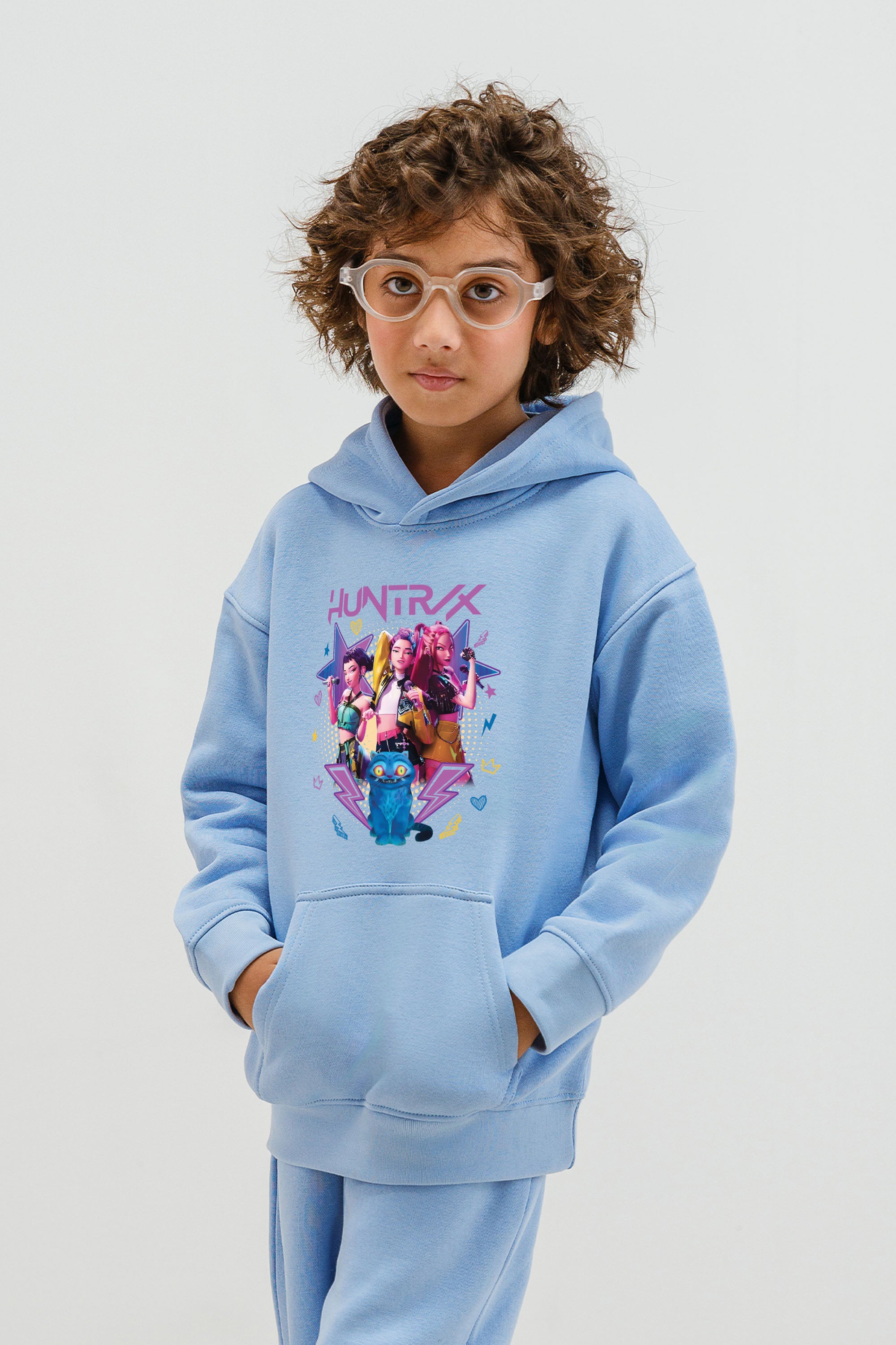 Kids Huntrix Printed Hoodie & Joggers set (Pack of 5)