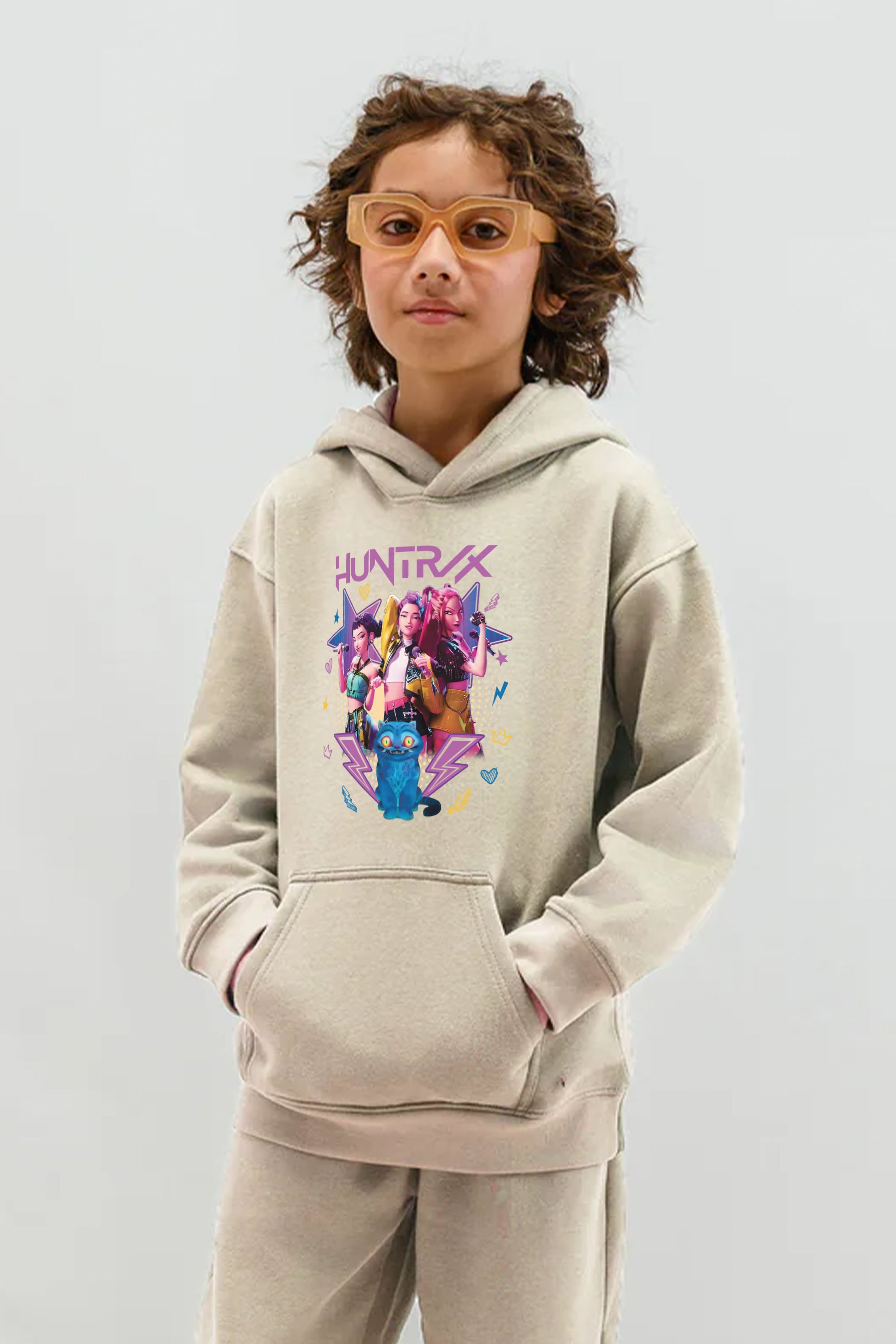 Kids Huntrix Printed Hoodie & Joggers set (Pack of 5)