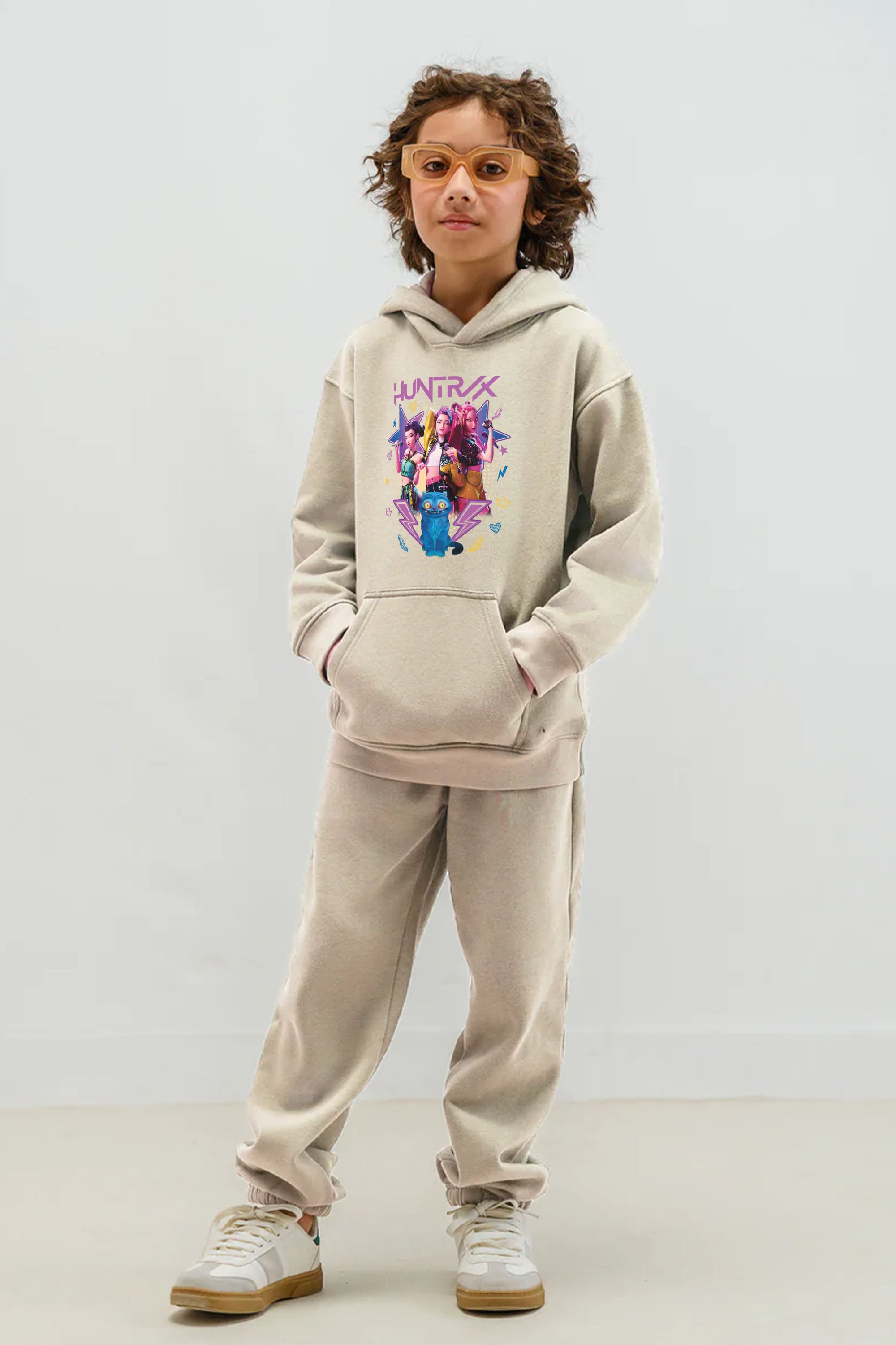 Kids Huntrix Printed Hoodie & Joggers set (Pack of 5)