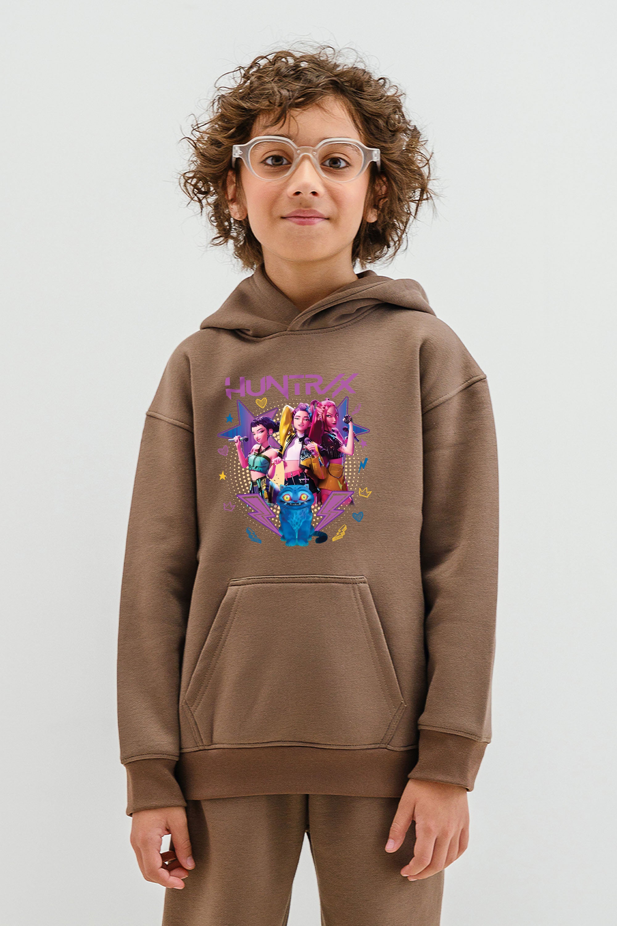 Kids Huntrix Printed Hoodie & Joggers set (Pack of 5)