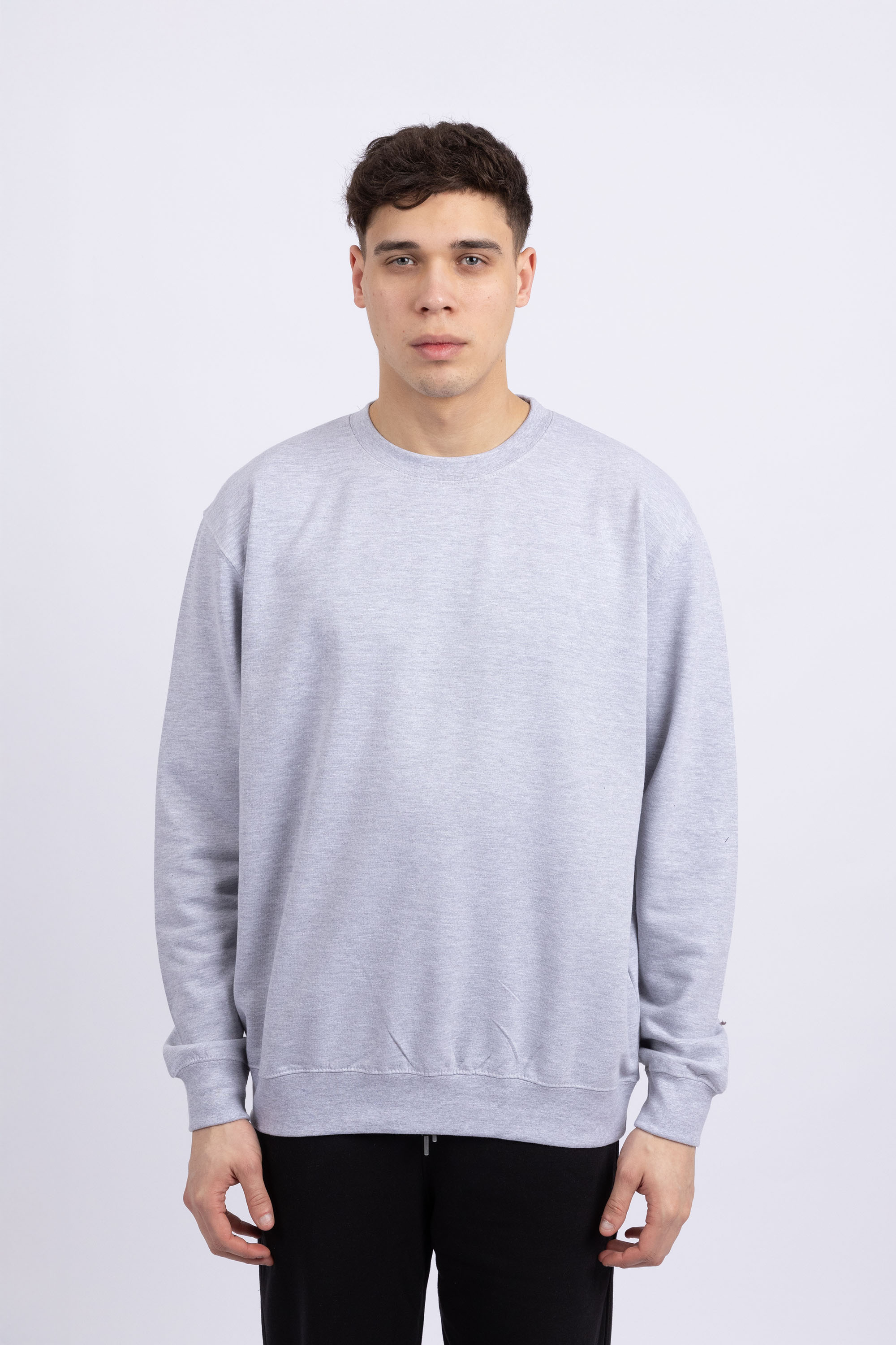 Unisex Crewneck Plain Sweatshirt
