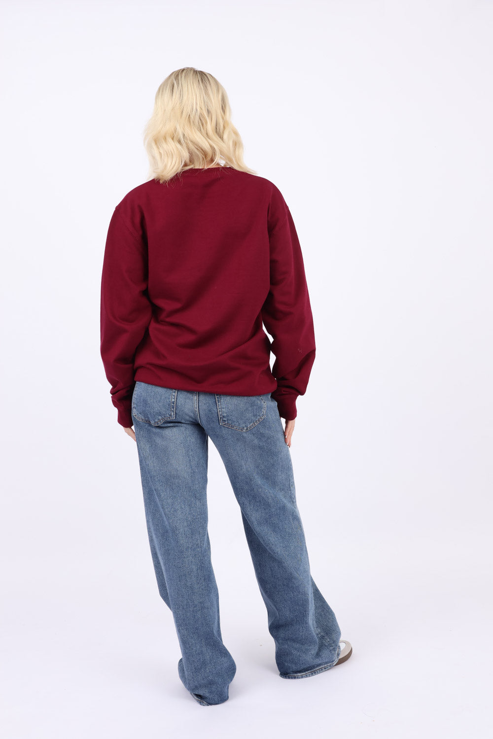 Cherrylicious Sweatshirt In Burgundy
