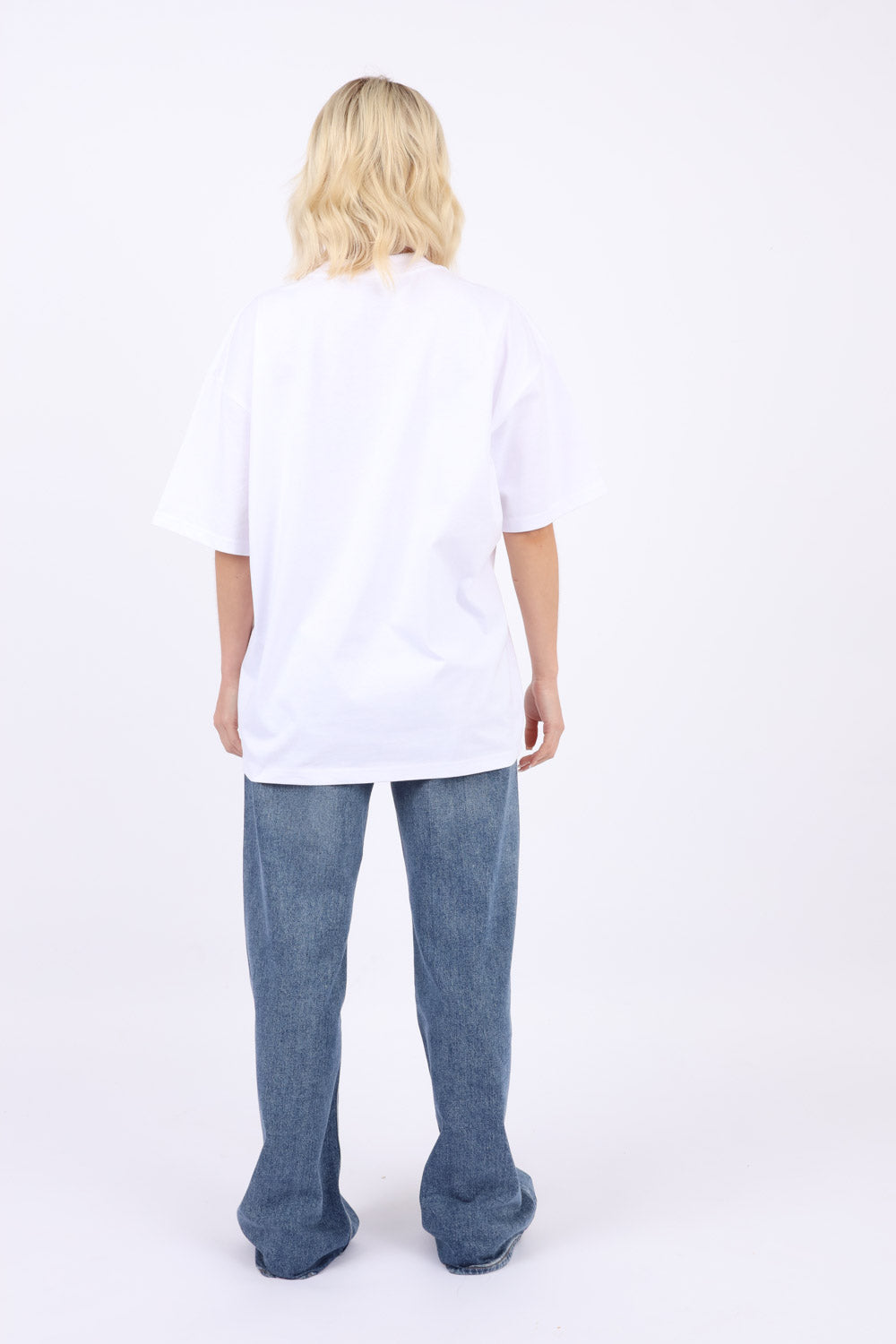 220GSM Oversize T-Shirt In Paris Cherry Print