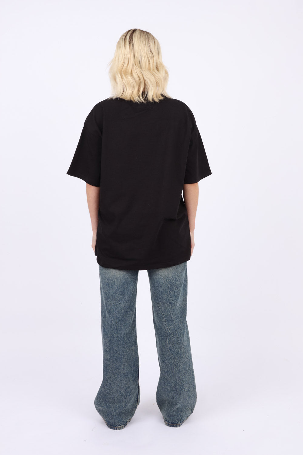 220GSM Oversize T-Shirt in Dead Tired Print