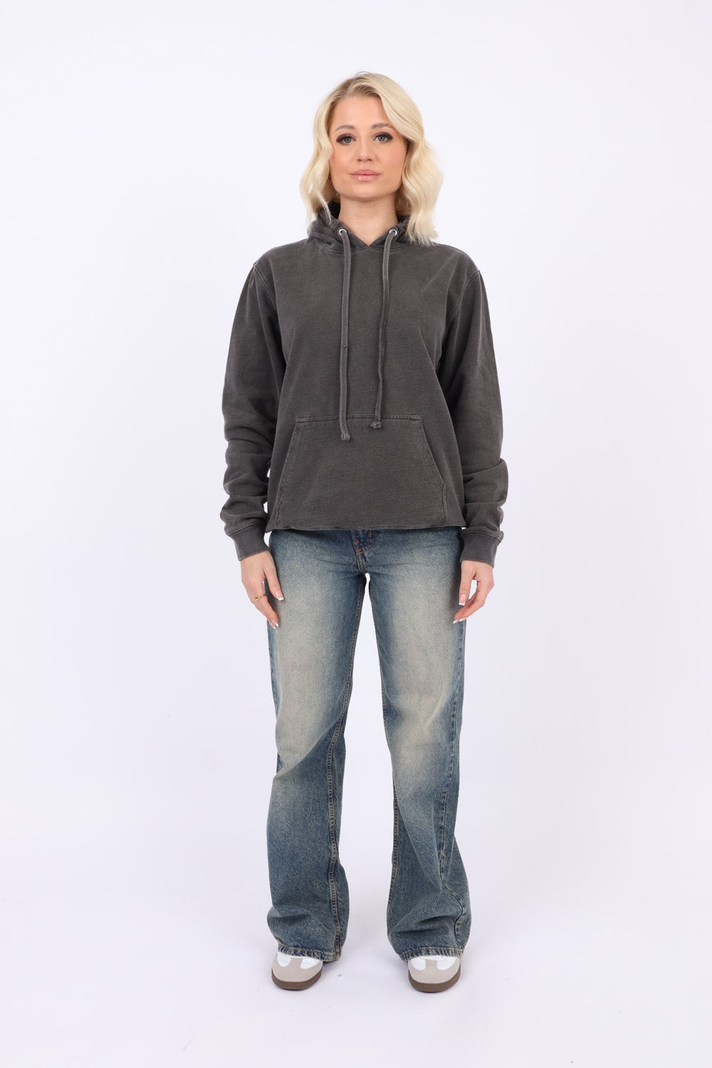 Unisex 280GSM Vintage Wash Standard Fit Hoodie (Pack of 4)