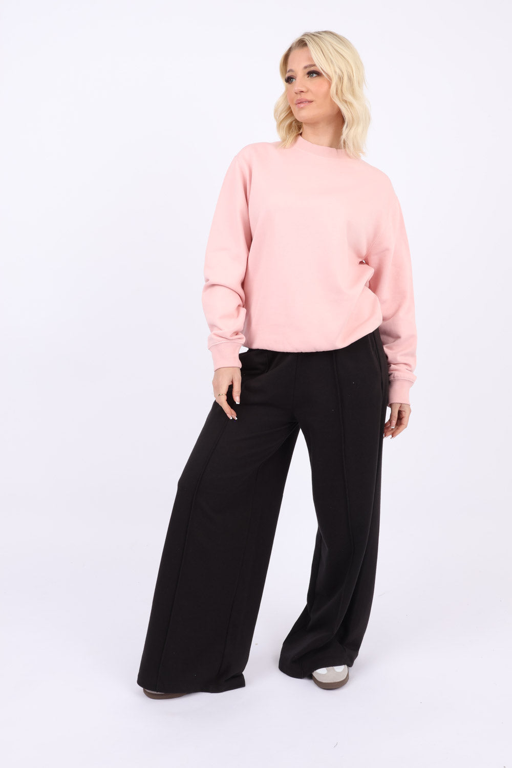 Womens Crew Neck Plain Sweatshirts (Pack of 6)