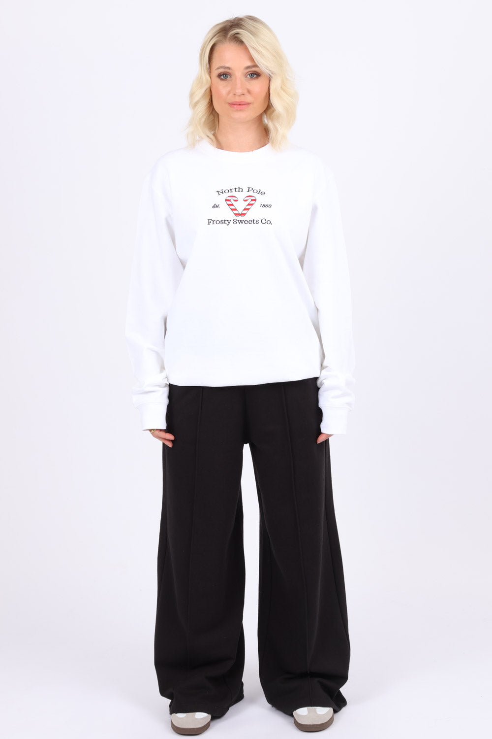 Frosty Sweets Co Embroidered Sweatshirt