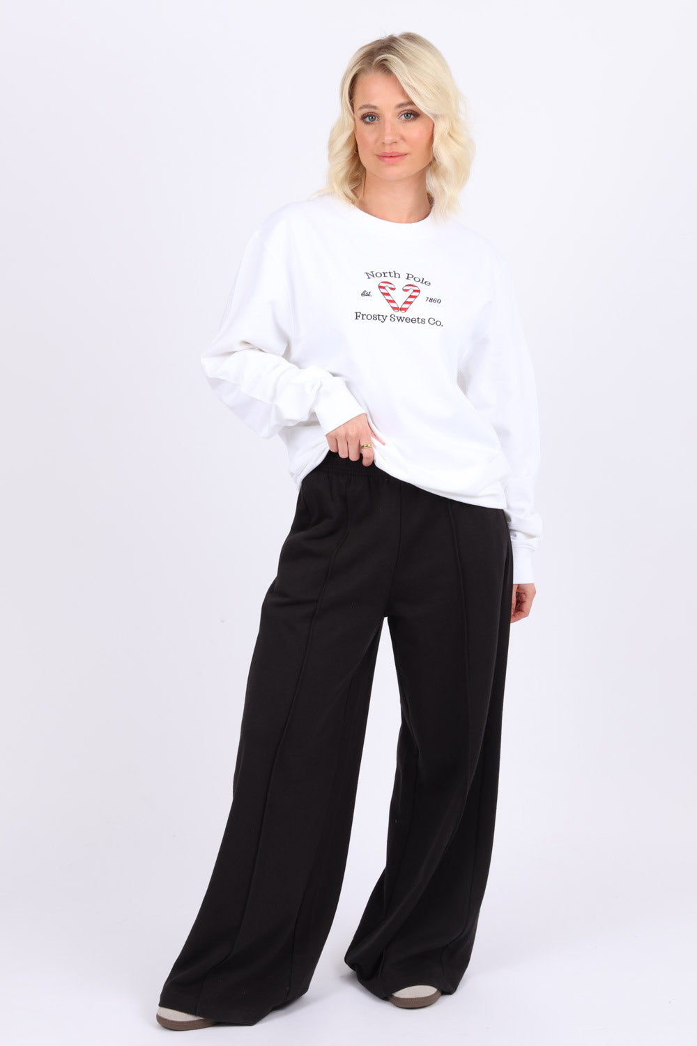 Frosty Sweets Co Embroidered Sweatshirt