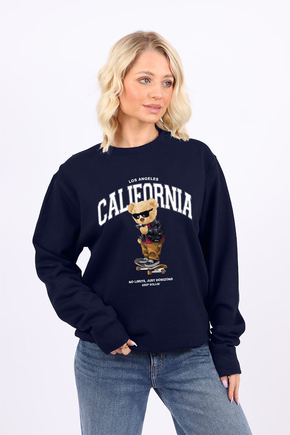 California Teddy Printed Sweatshirts