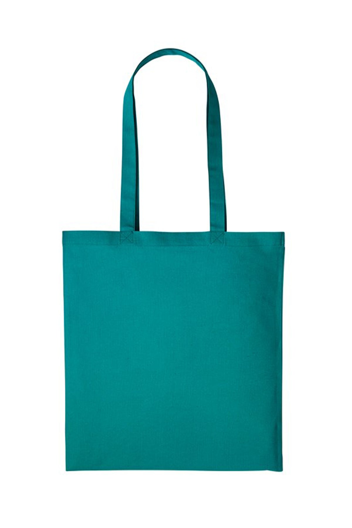 Custom Printed Cotton Shopper Long Handle Canvas Bag