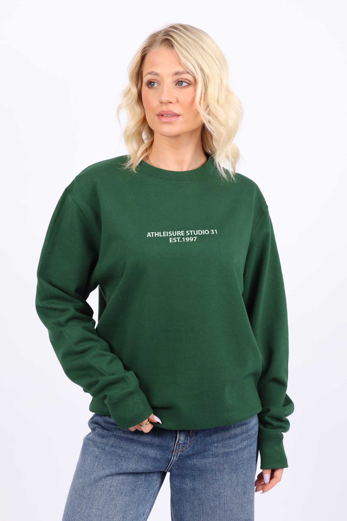 Athleisure Studio Graphic Printed Sweatshirt