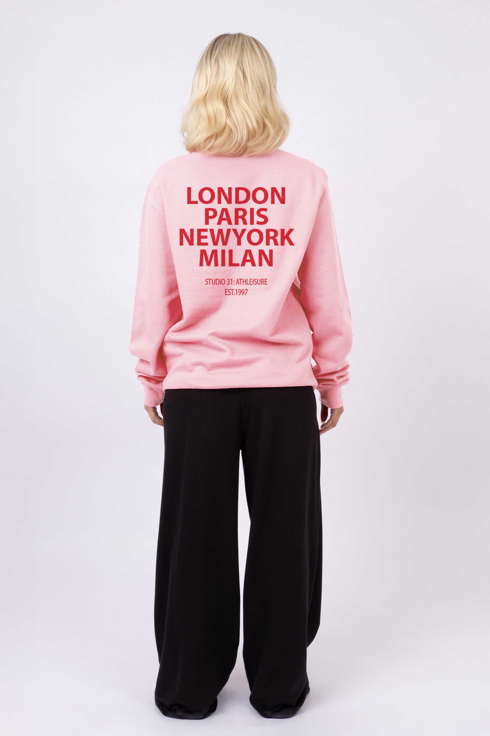 Athleisure Studio Graphic Printed Sweatshirt