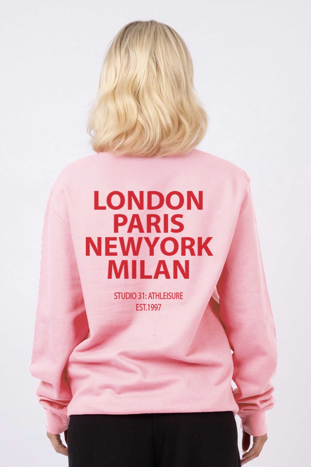 Athleisure Studio Graphic Printed Sweatshirt