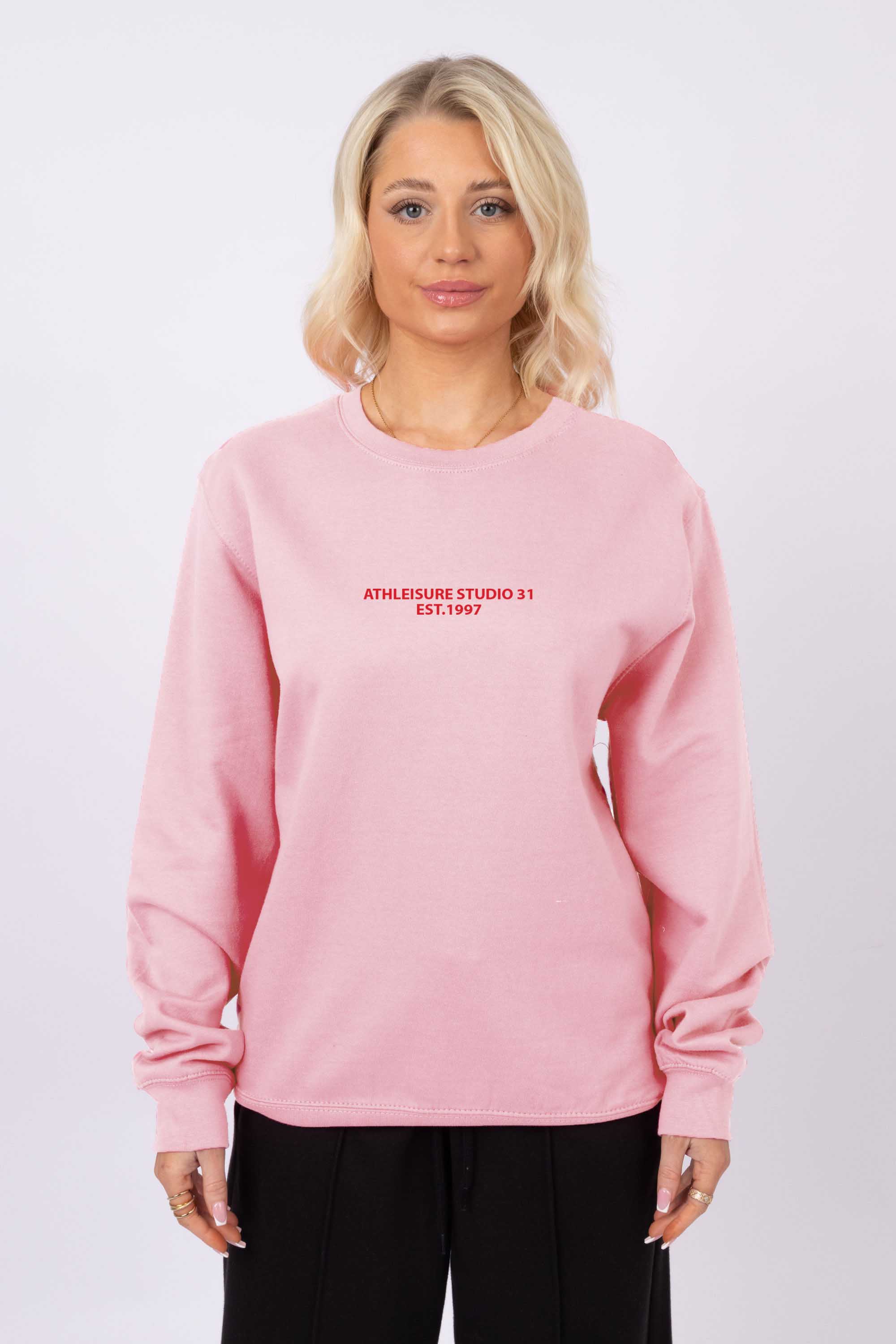 Athleisure Studio Graphic Printed Sweatshirt