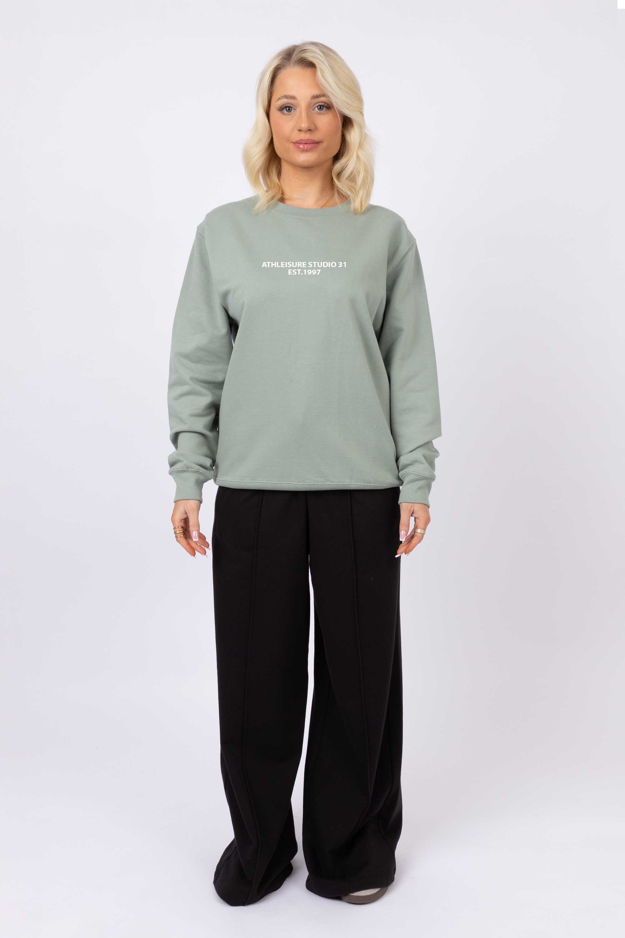 Athleisure Studio Graphic Printed Sweatshirt