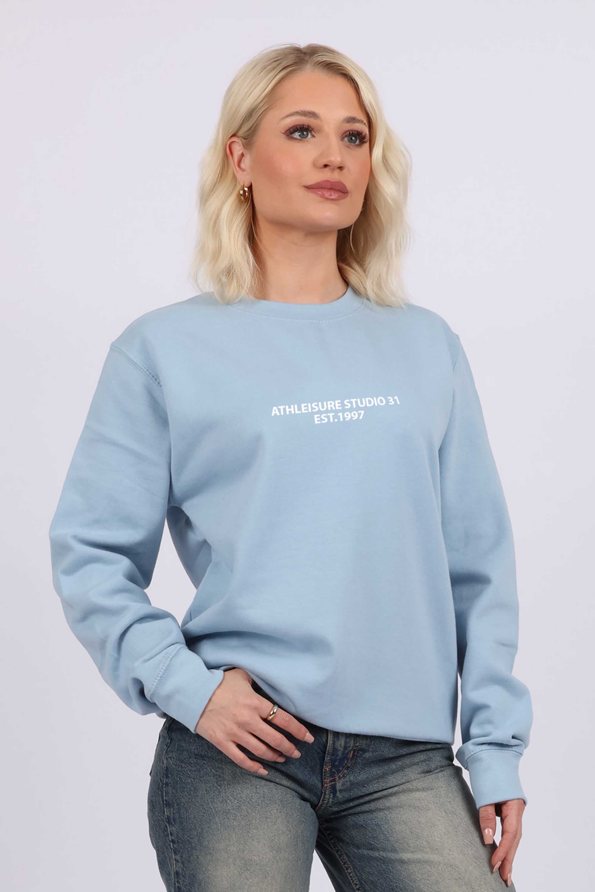 Athleisure Studio Graphic Printed Sweatshirt