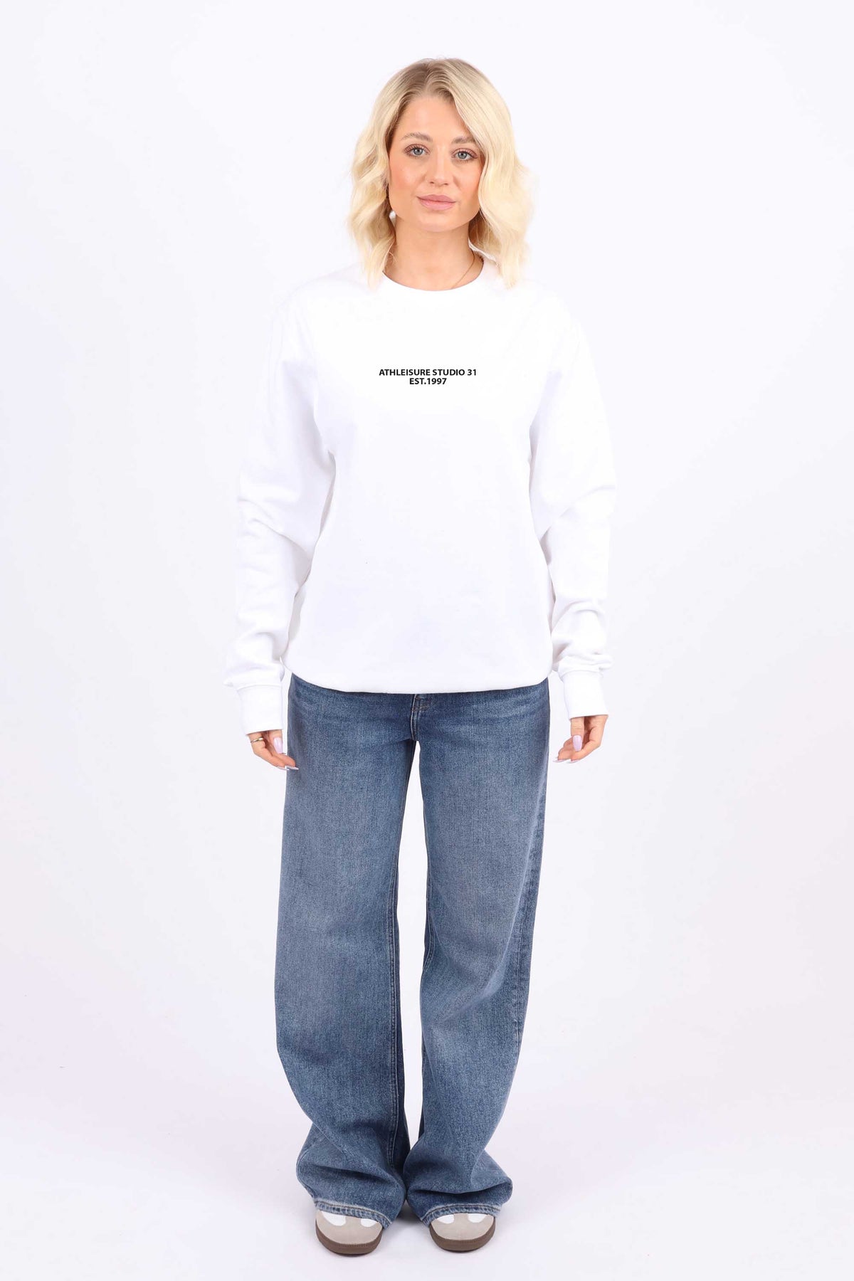 Athleisure Studio Graphic Printed Sweatshirt