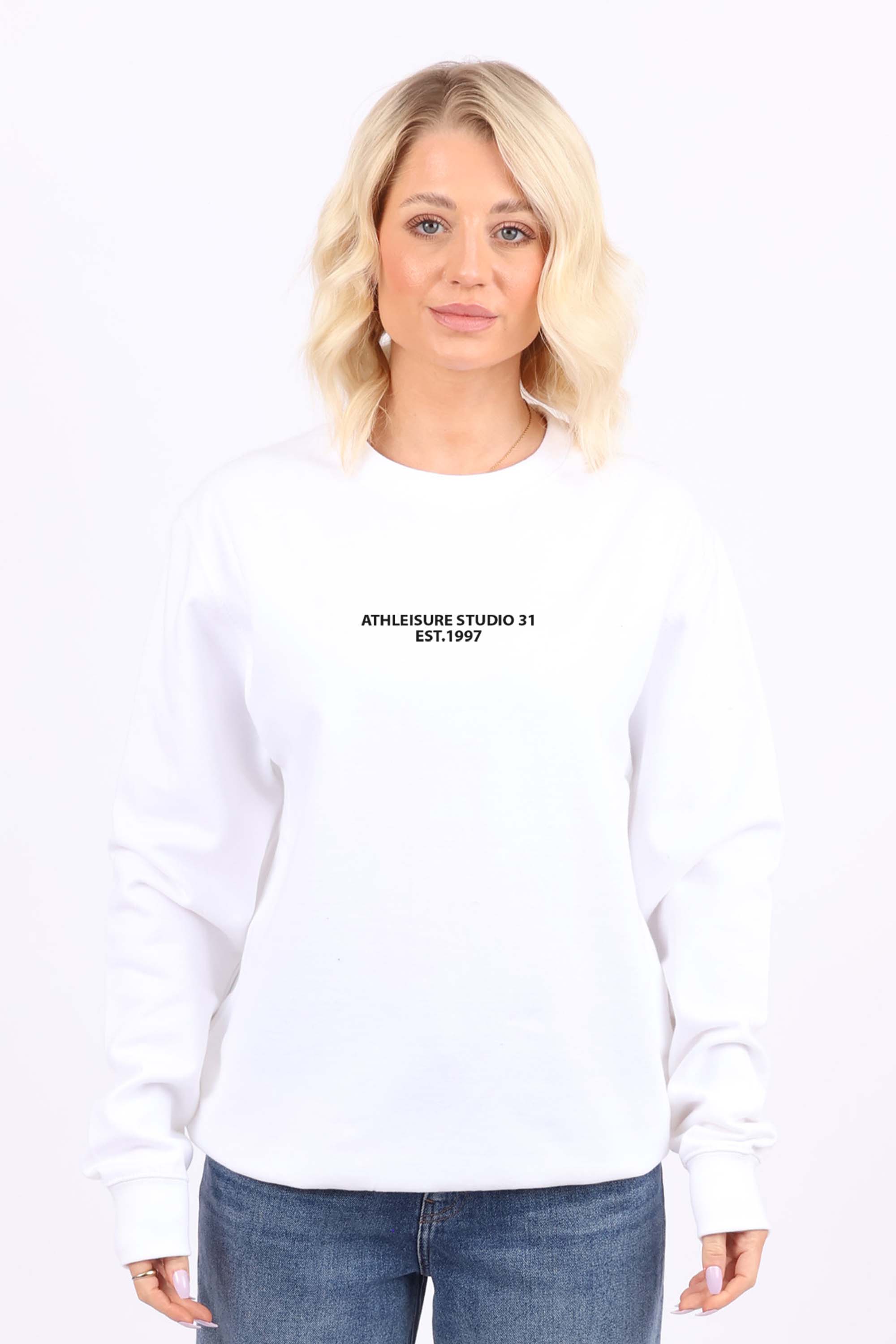 Athleisure Studio Graphic Printed Sweatshirt