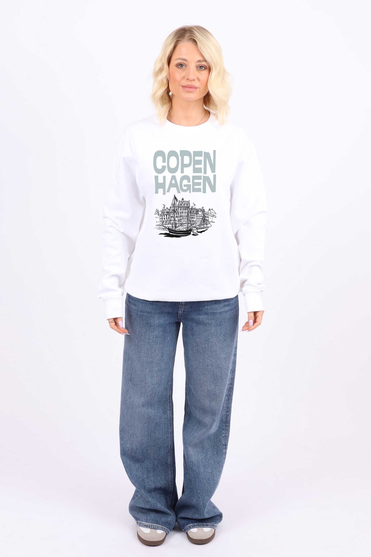 Copenhagen Denmark Graphic Printed Sweatshirt