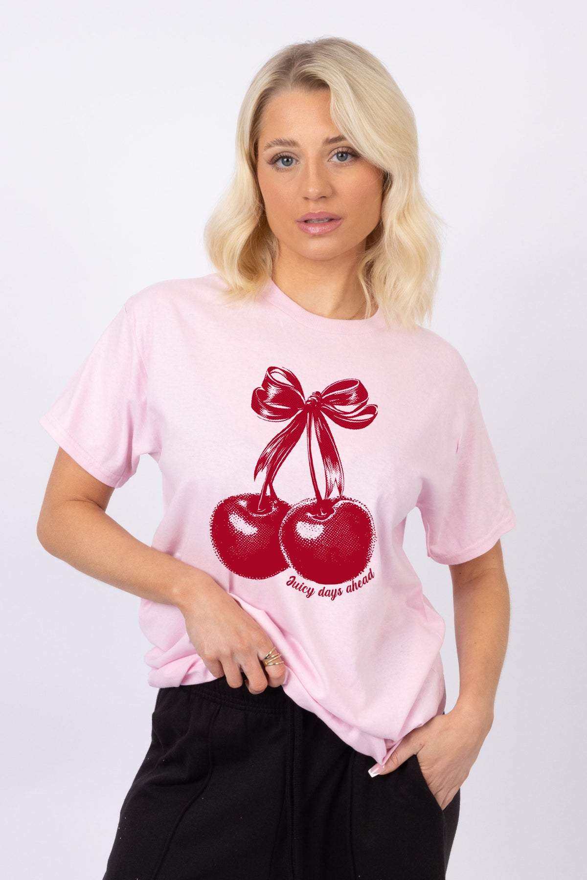 Juicy Days Ahead Printed T-Shirt