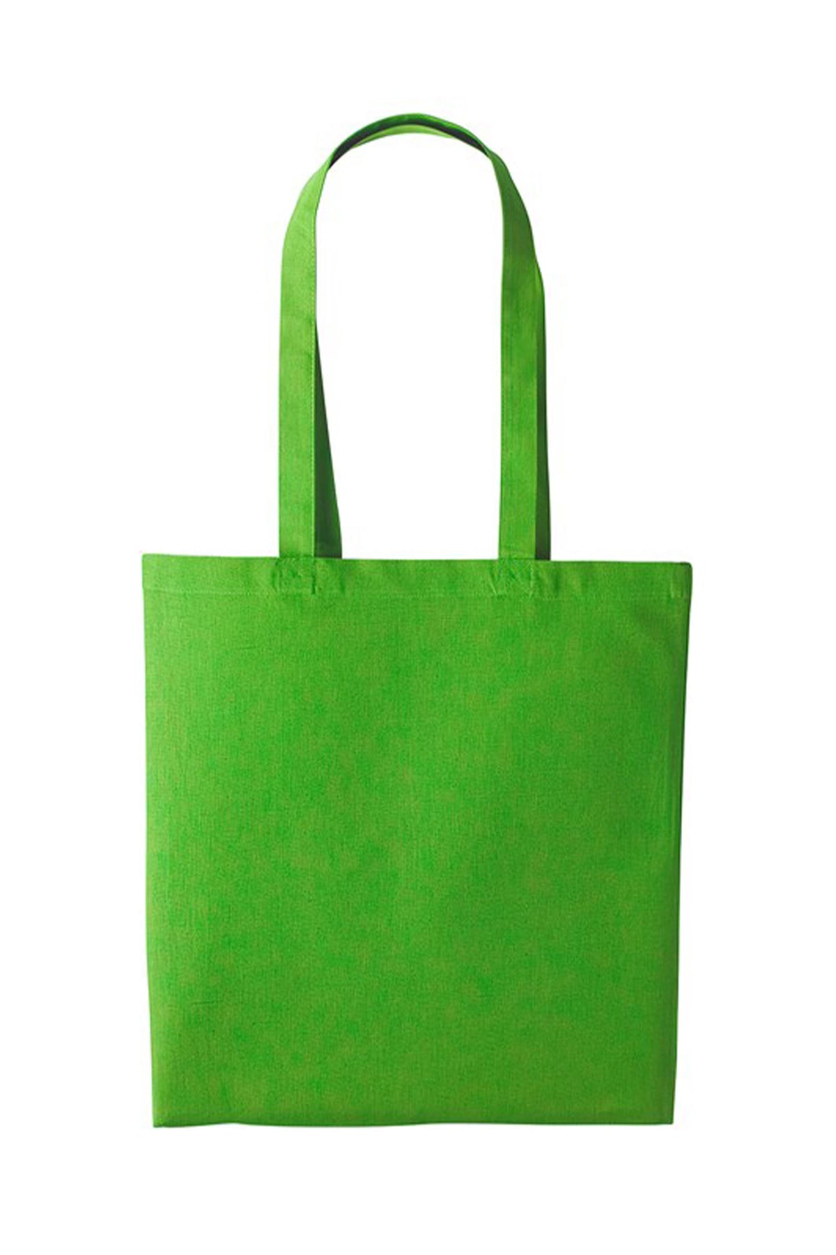 Custom Printed Cotton Shopper Long Handle Canvas Bag