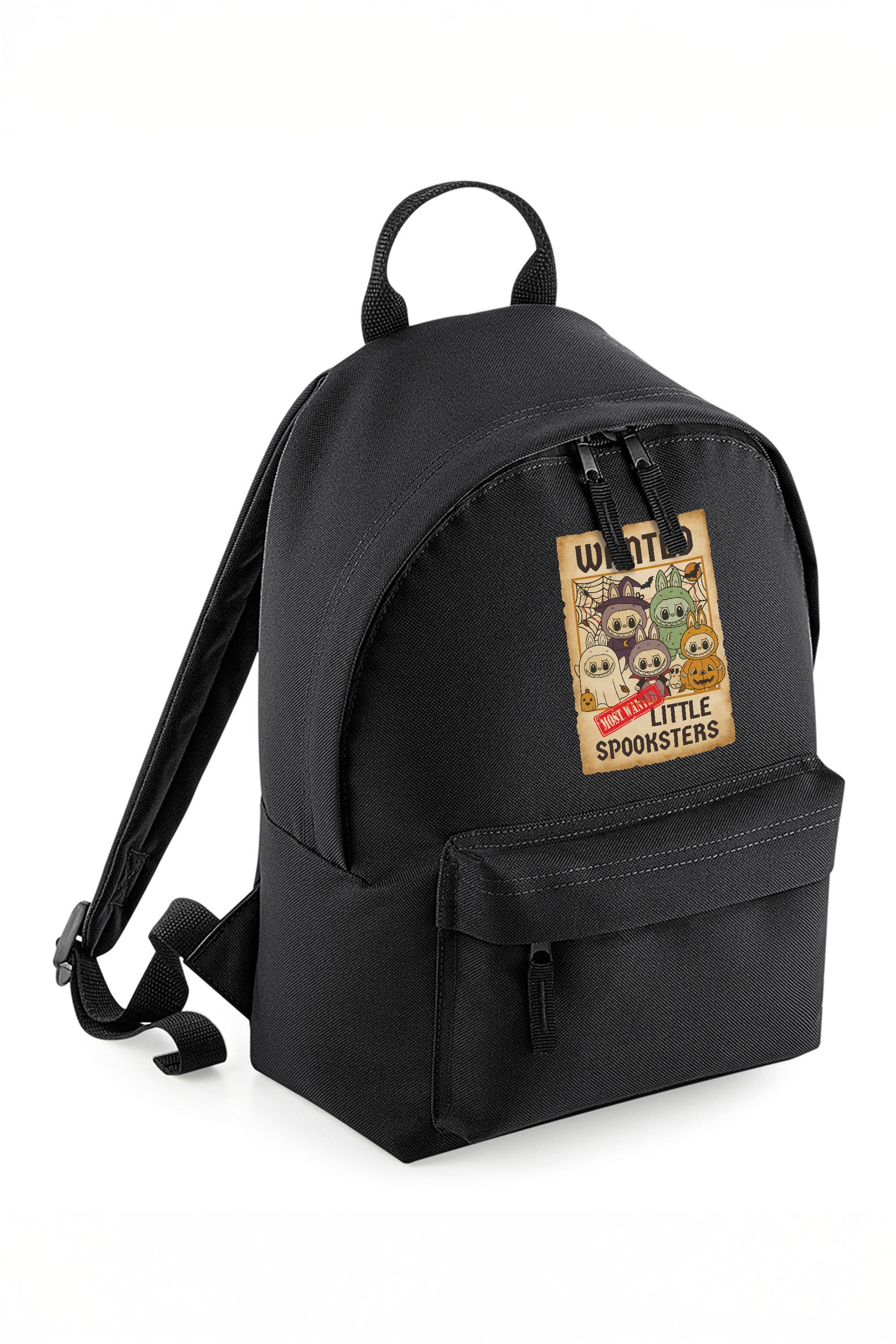 Halloween Labubu Spooksters Printed Mini Backpack