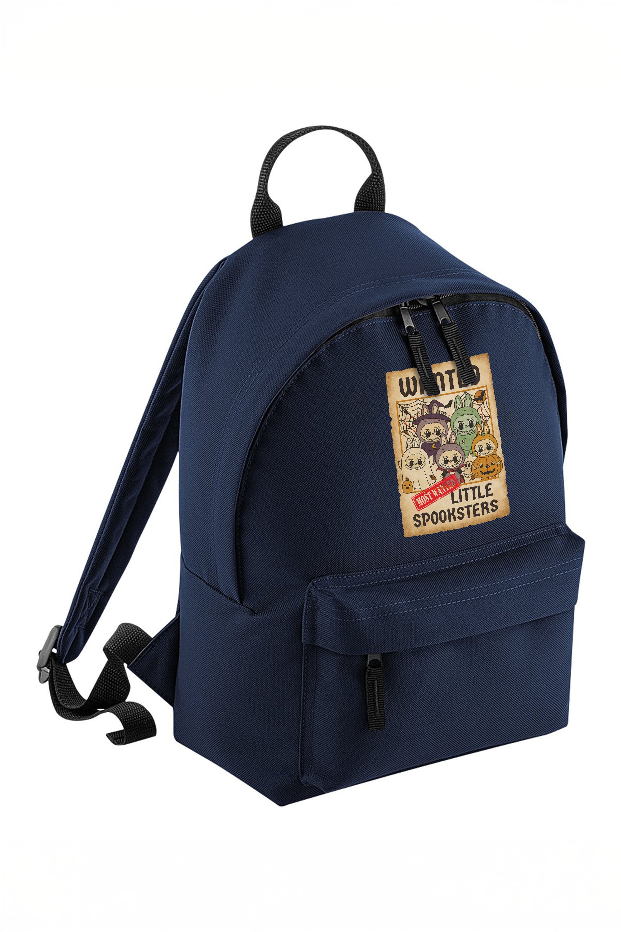 Halloween Labubu Spooksters Printed Mini Backpack