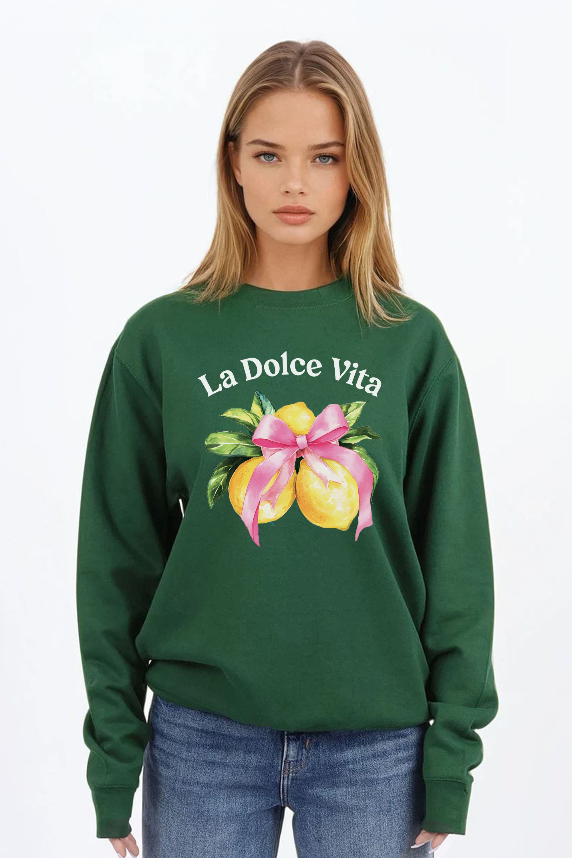 La Dolce Vita Printed Sweatshirt