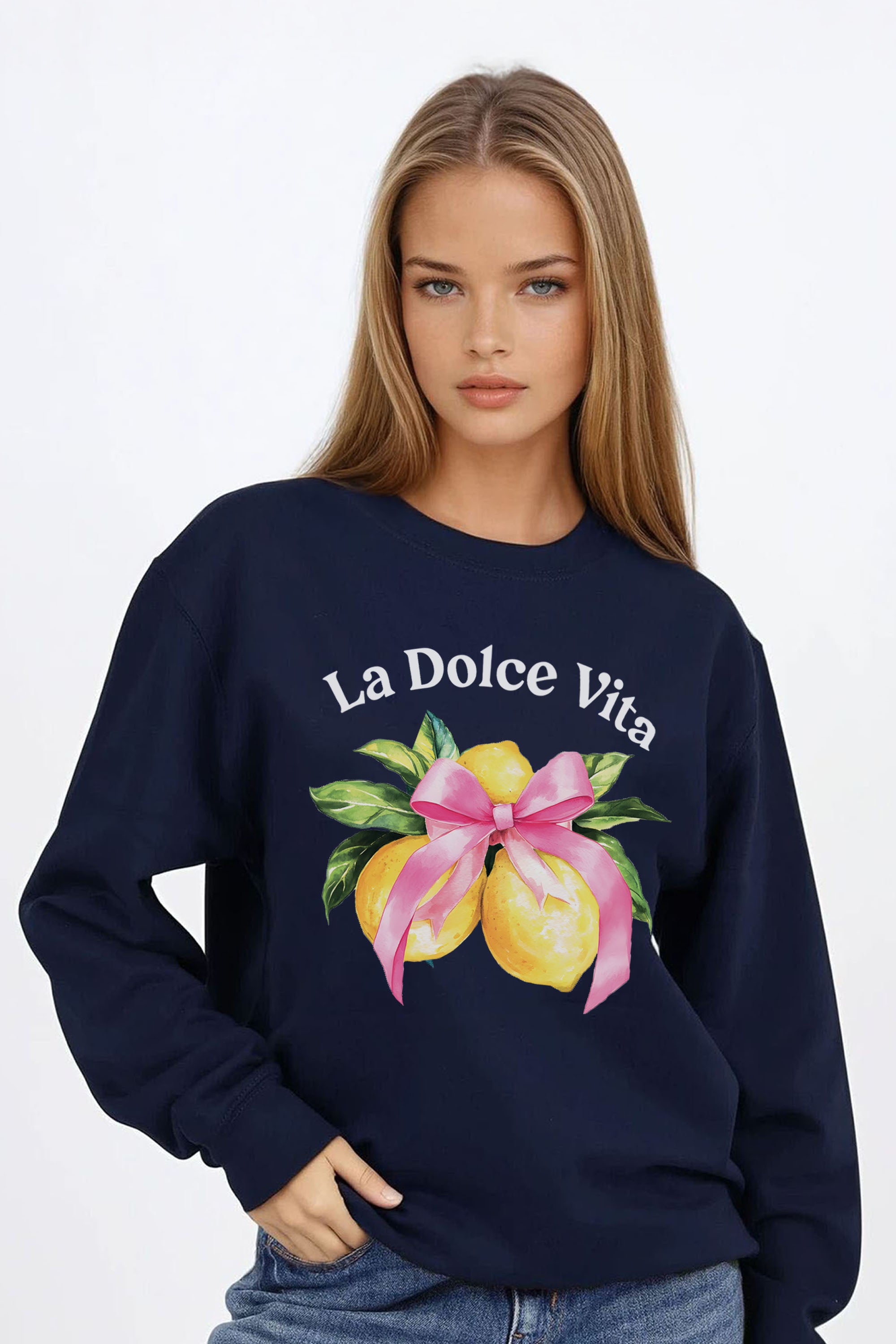 La Dolce Vita Printed Sweatshirt