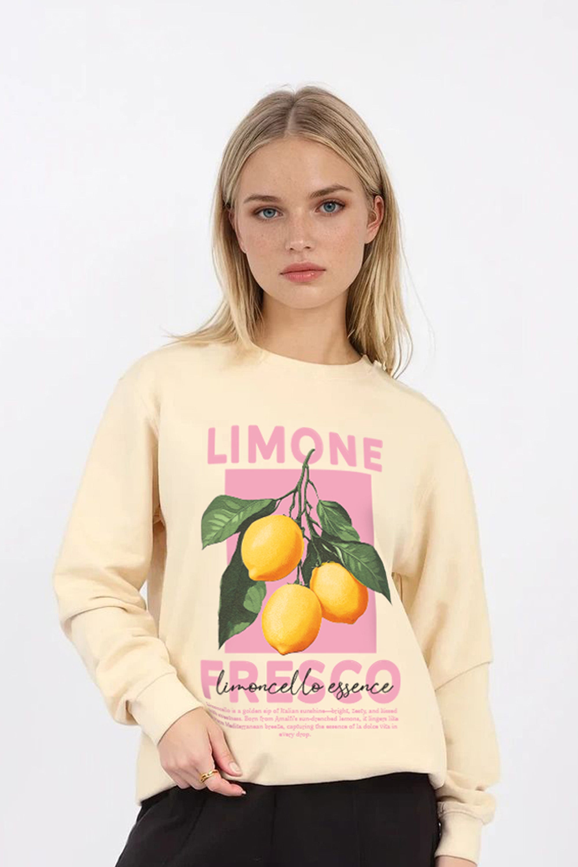 Limone Fresco Lemons Printed Sweatshirts (Pack of 6)