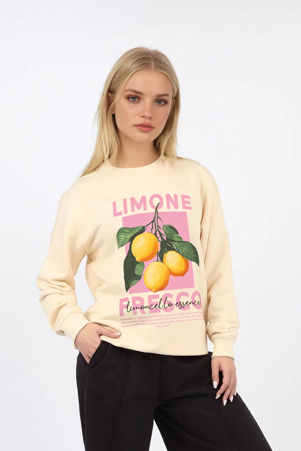 Limone Fresco Lemons Printed Sweatshirts (Pack of 6)