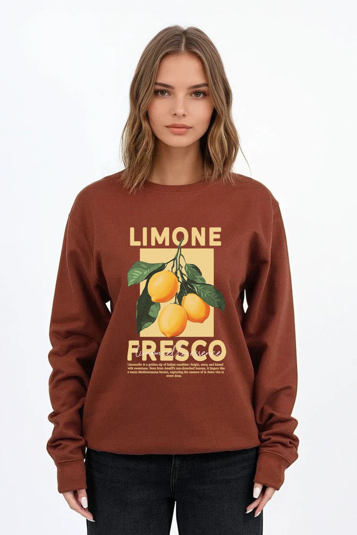 Limone Fresco Printed Sweatshirt