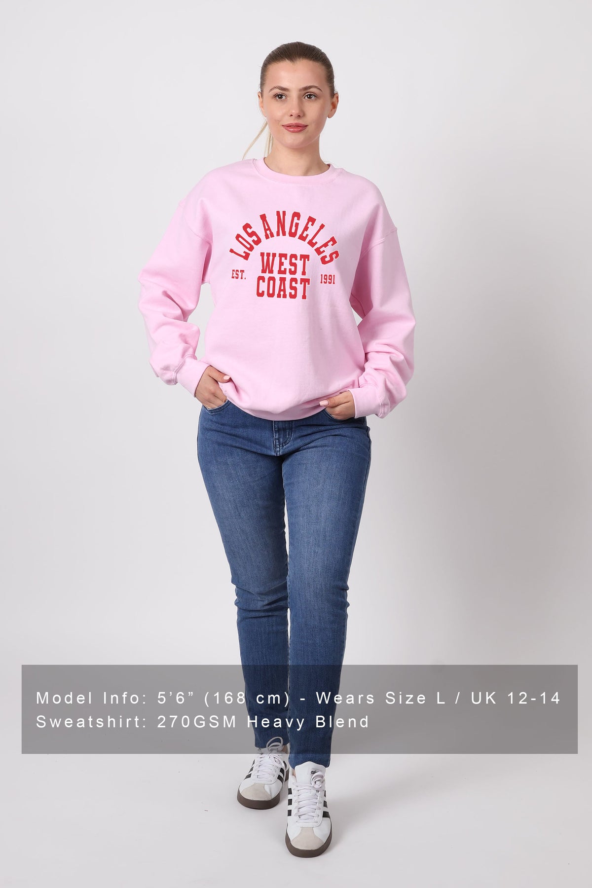 Unisex Heavy Blend Los Angeles Printed Sweatshirt