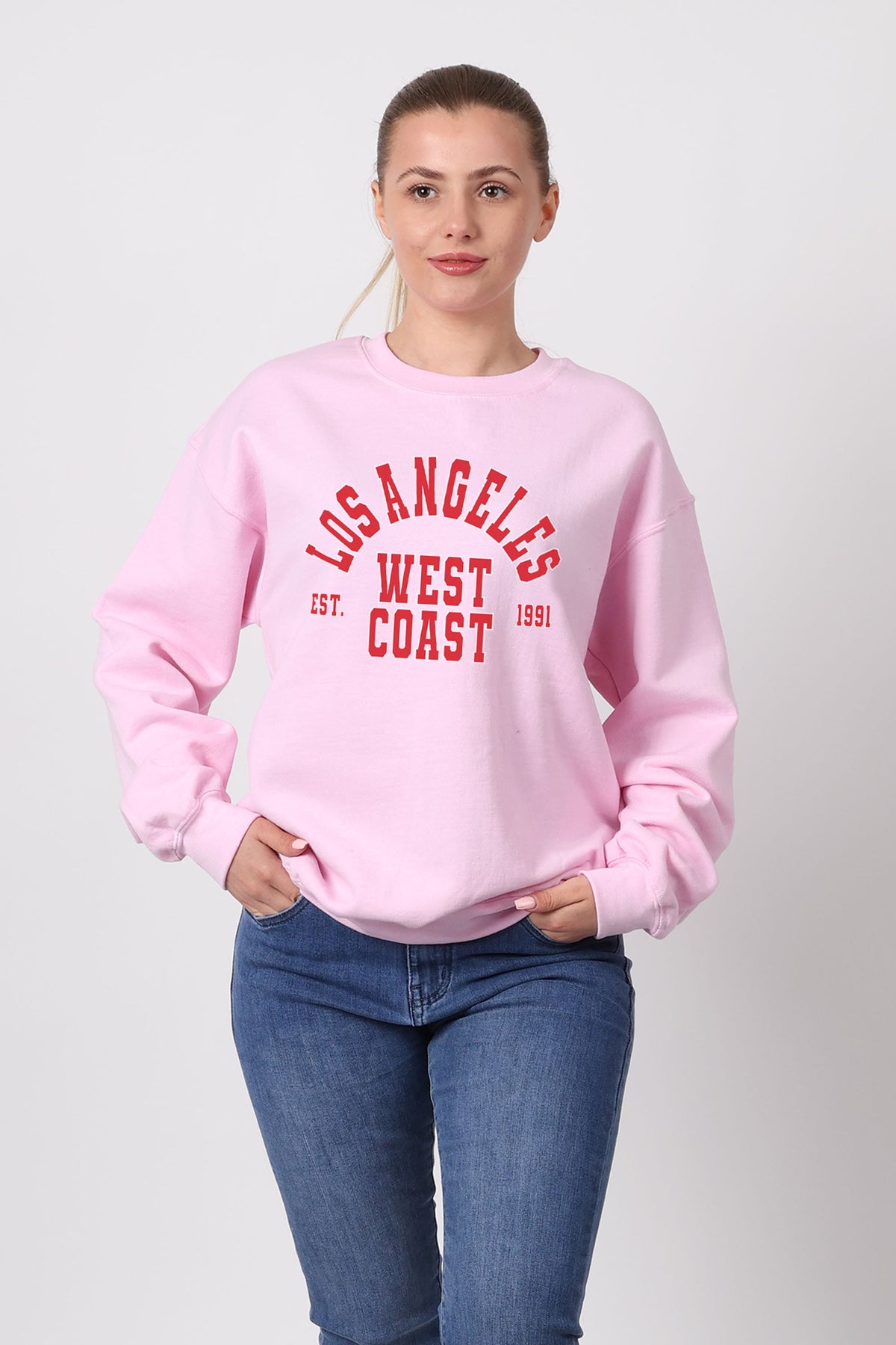 Unisex Heavy Blend Los Angeles Printed Sweatshirt