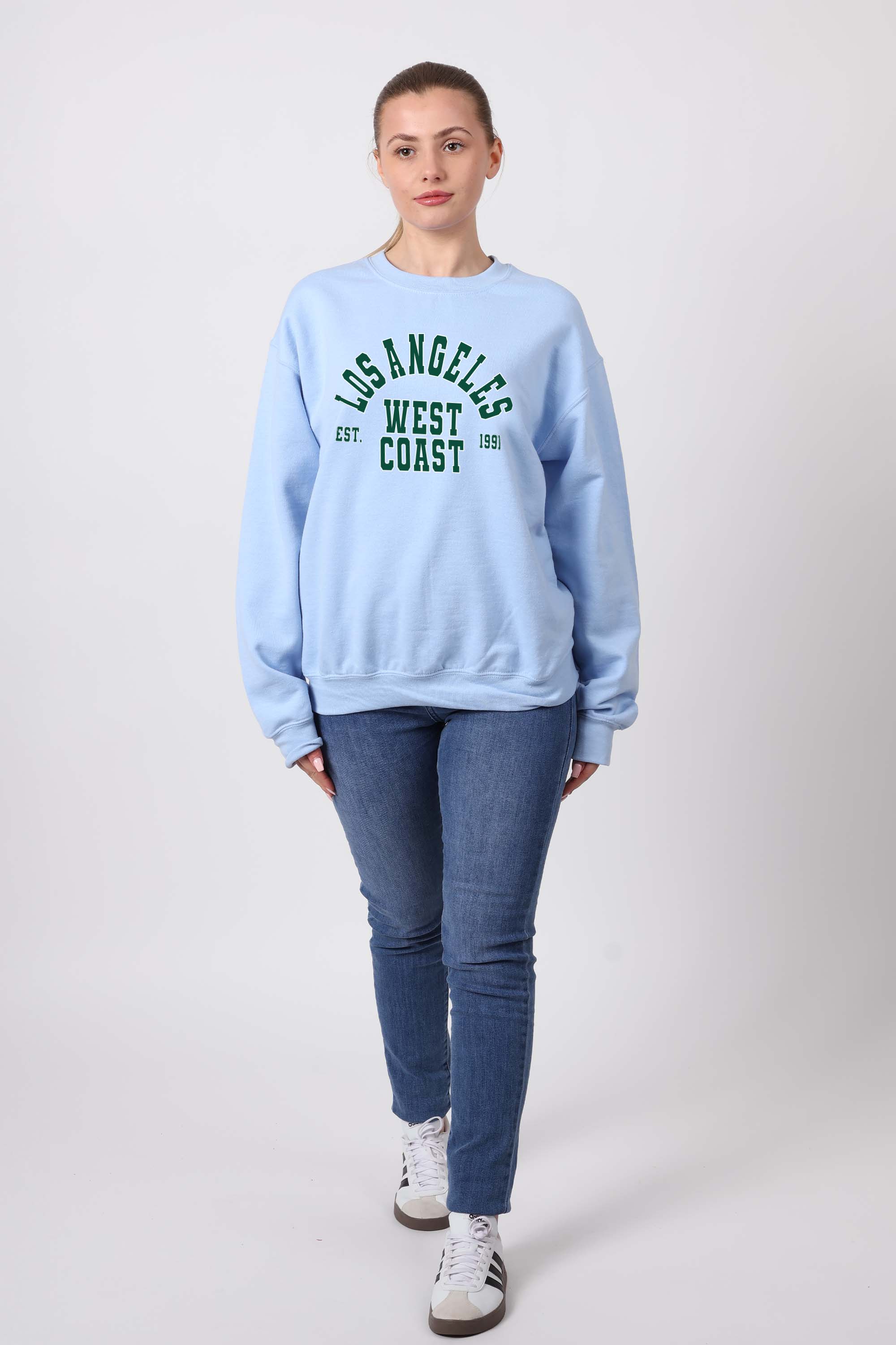Unisex Heavy Blend Los Angeles Printed Sweatshirt