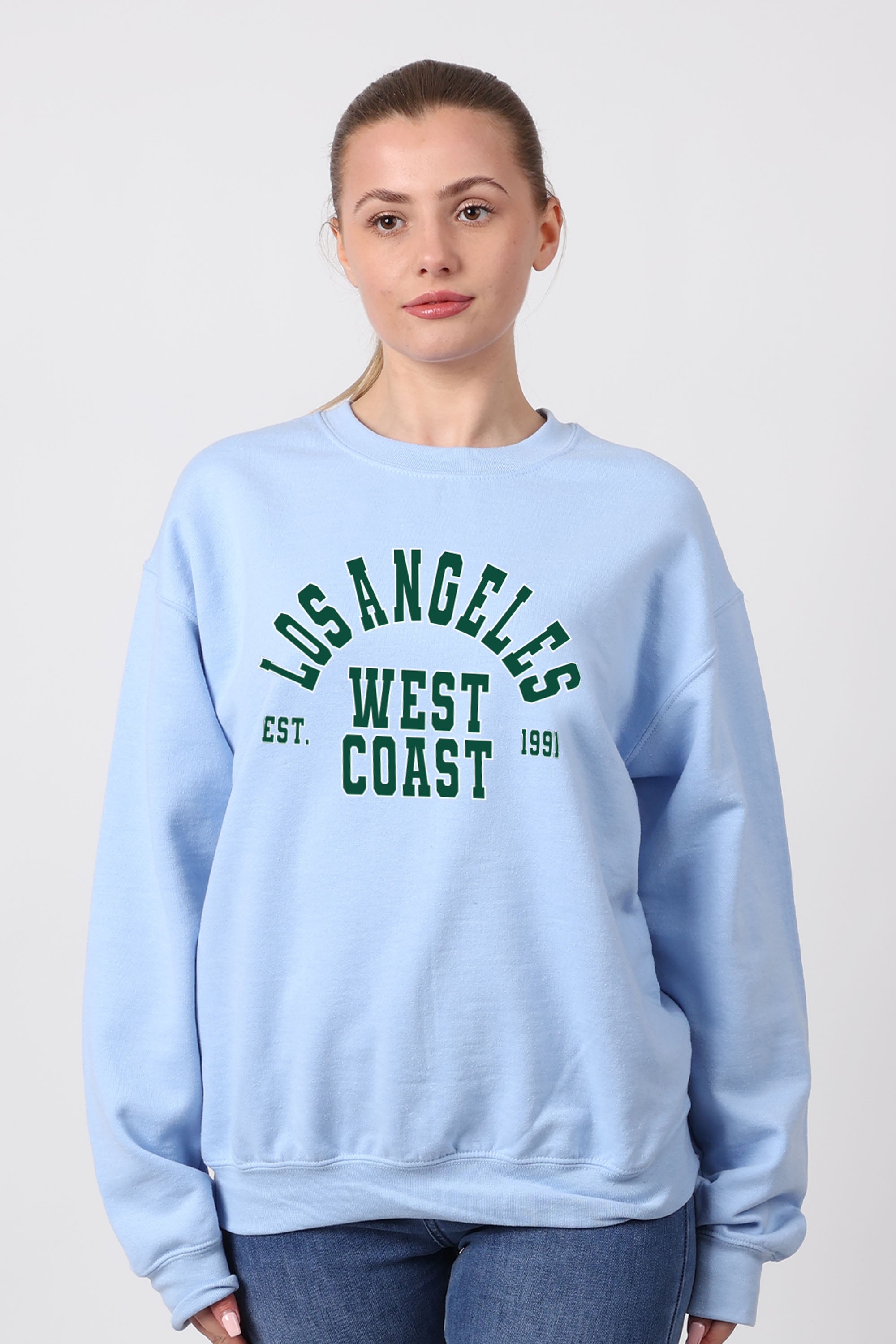 Unisex Heavy Blend Los Angeles Printed Sweatshirt