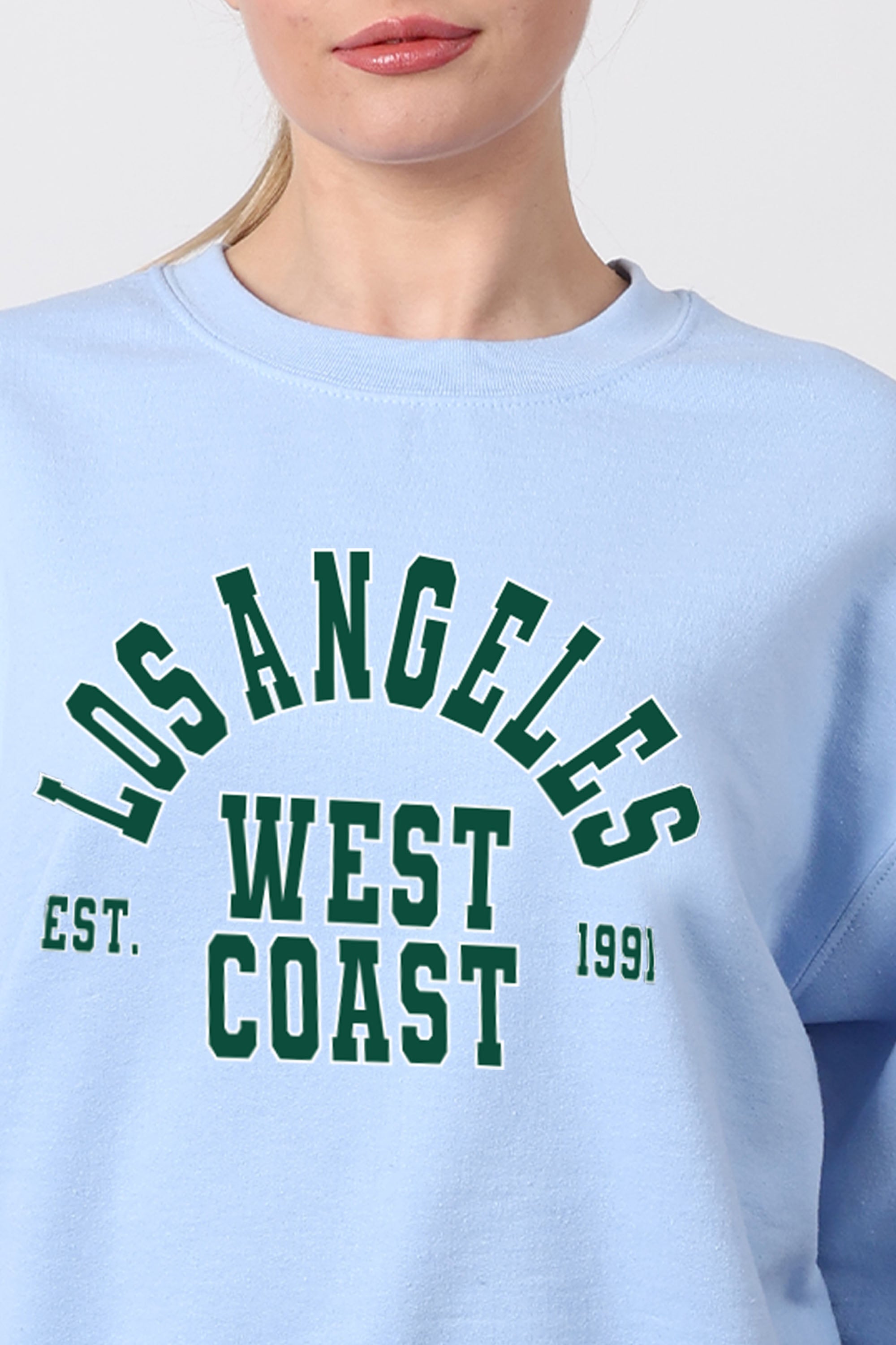 Unisex Heavy Blend Los Angeles Printed Sweatshirt