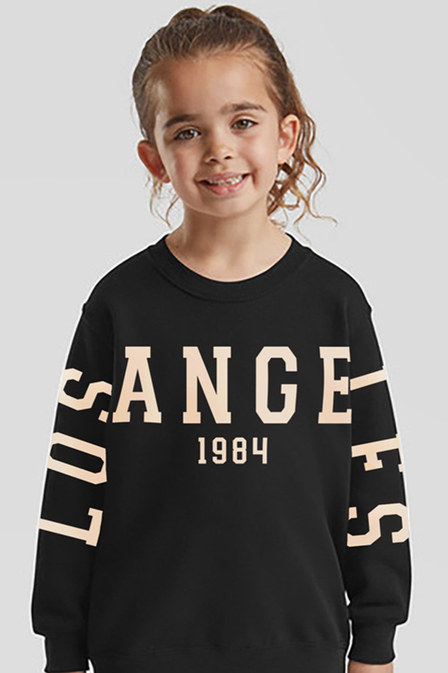 Kids Los Angeles Sleeve to Body Sweatshirt ( Pack of 5)