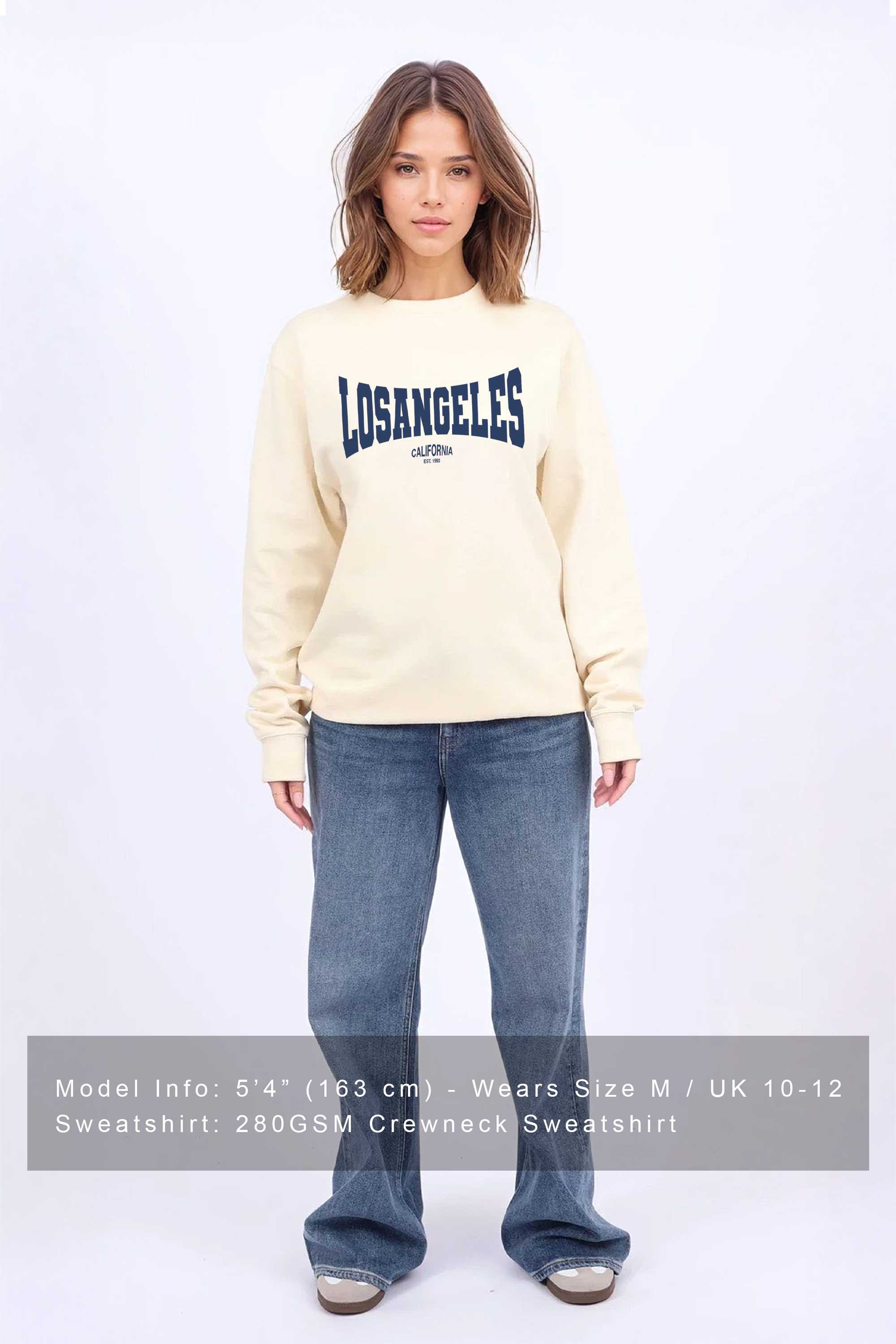 Los Angeles Graphic Printed Sweatshirt