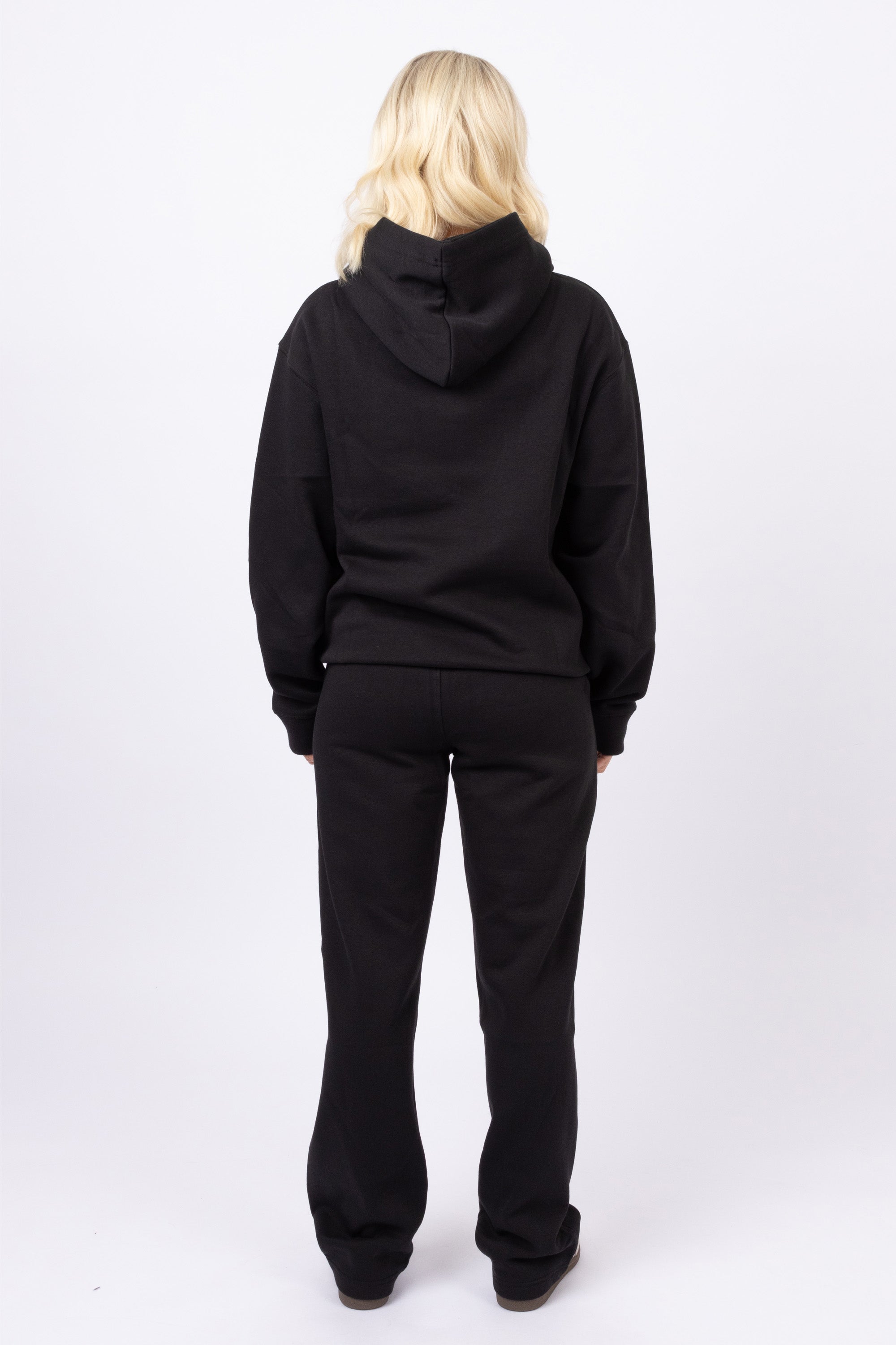 Unisex Black LSF Hoodie & Straight Leg Joggers Co-Ord Set (Pack Of 4 Sets)