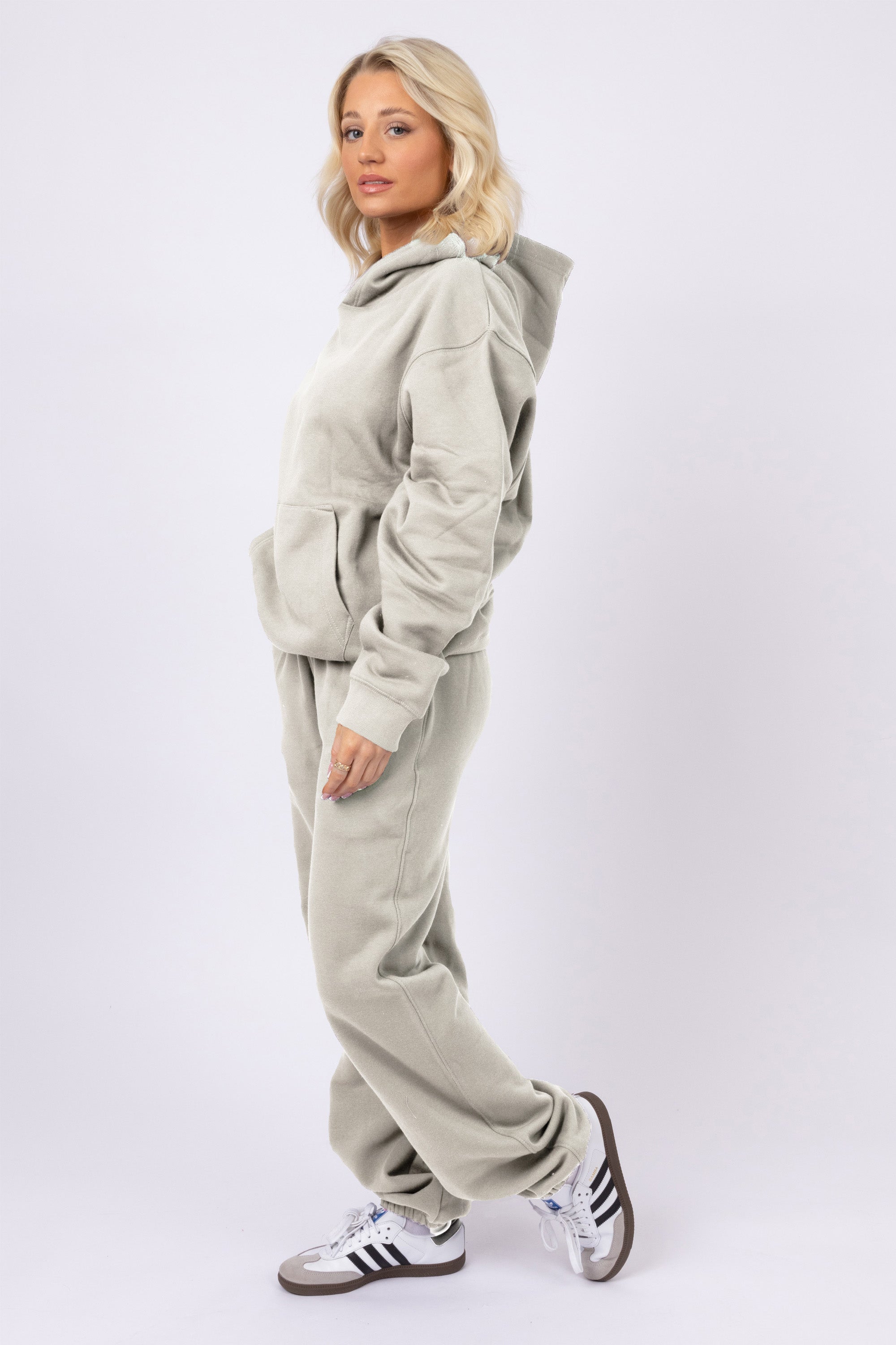 Unisex Stone LSF Hoodie & Joggers Co-Ord Set (Pack Of 4 Sets)