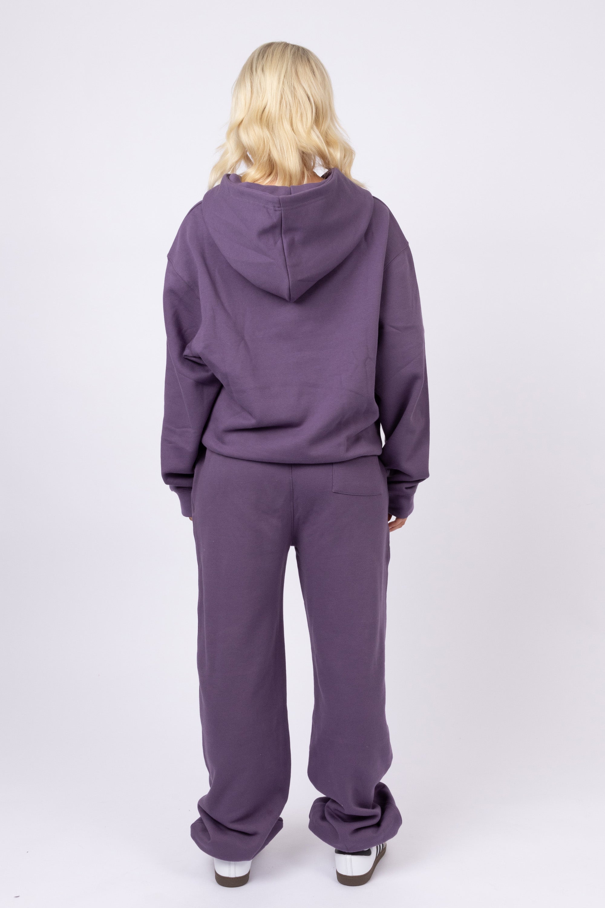 Unisex Dusty Purple LSF Hoodie & Joggers Co-Ord Set (Pack Of 4 Sets)