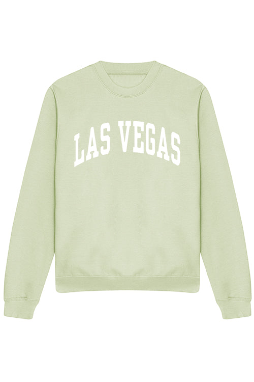 LAS VEGAS SWEATSHIRT IN PISTACHIO (CUSTOM PACKS)