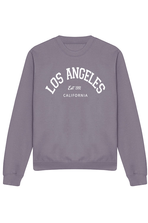 LOS ANGELES SWEATSHIRT IN DUSTY LILAC (CUSTOM PACKS)