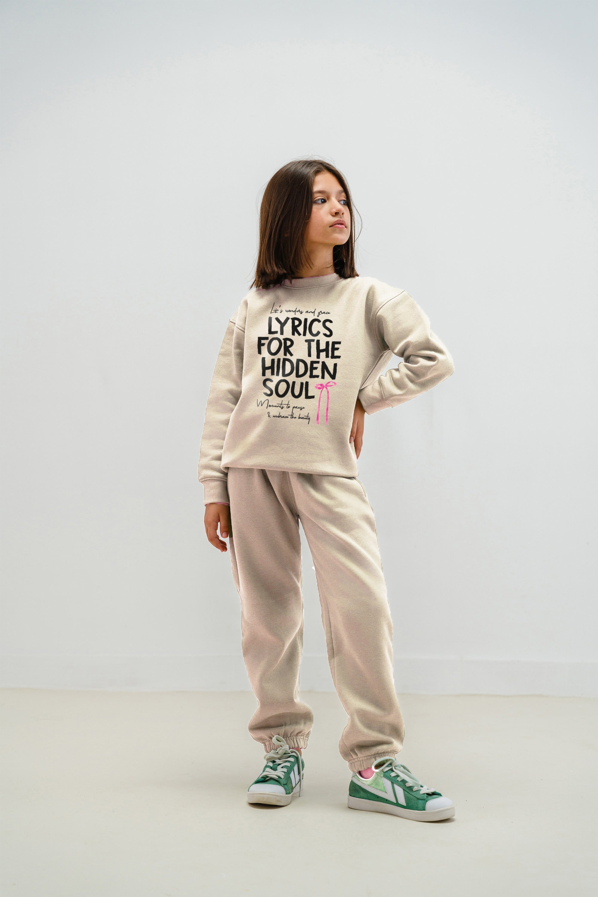 Kids Premium Lyrics for Hidden Soul Printed Sweatshirt (Pack of 5)