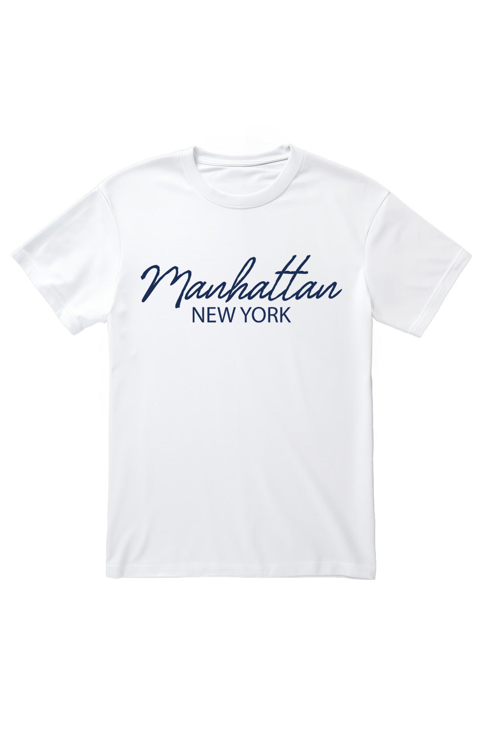 Manhattan T Shirt in White Custom Packs Missi Clothing UK