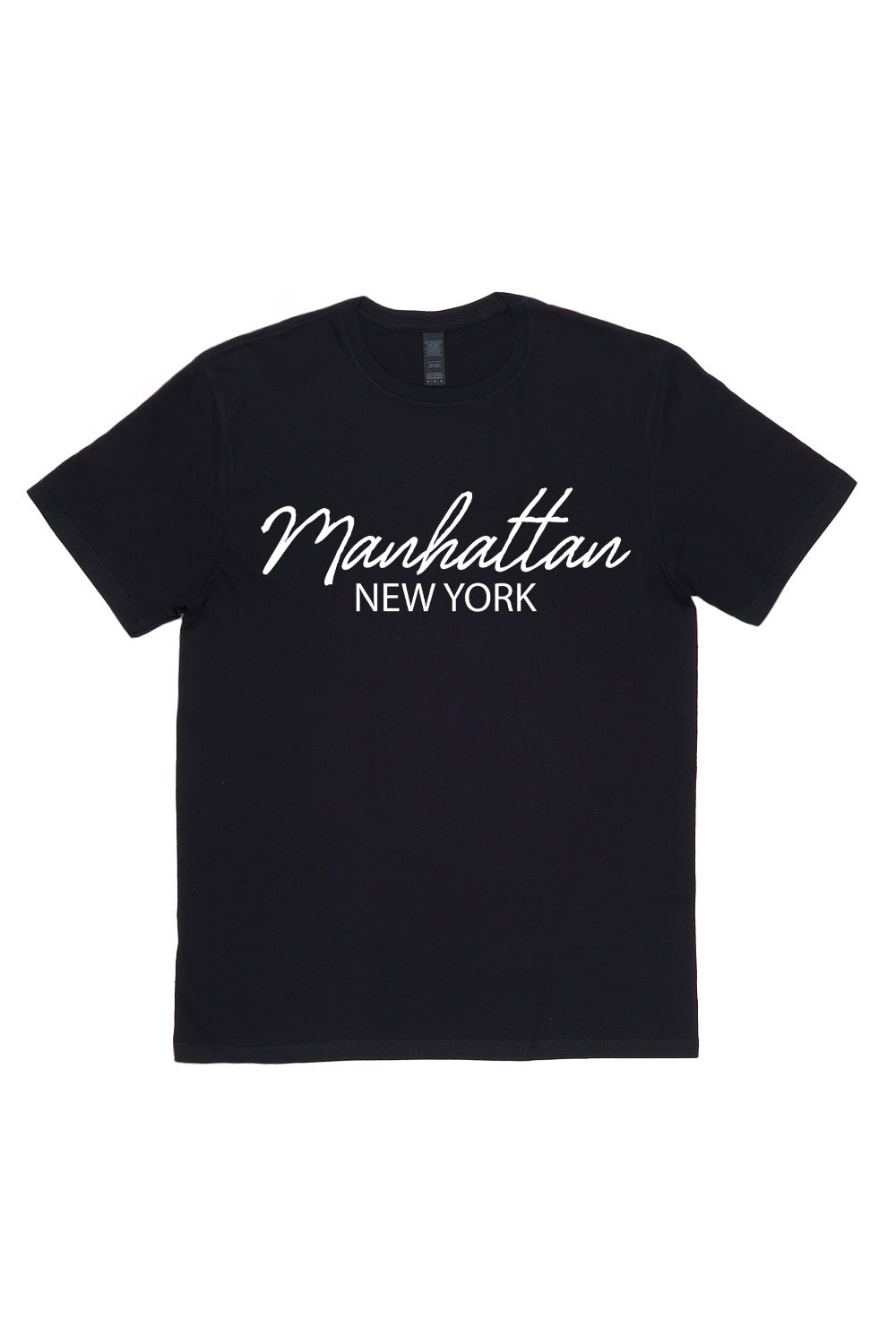 Manhattan T Shirt in Black Custom Packs Missi Clothing UK