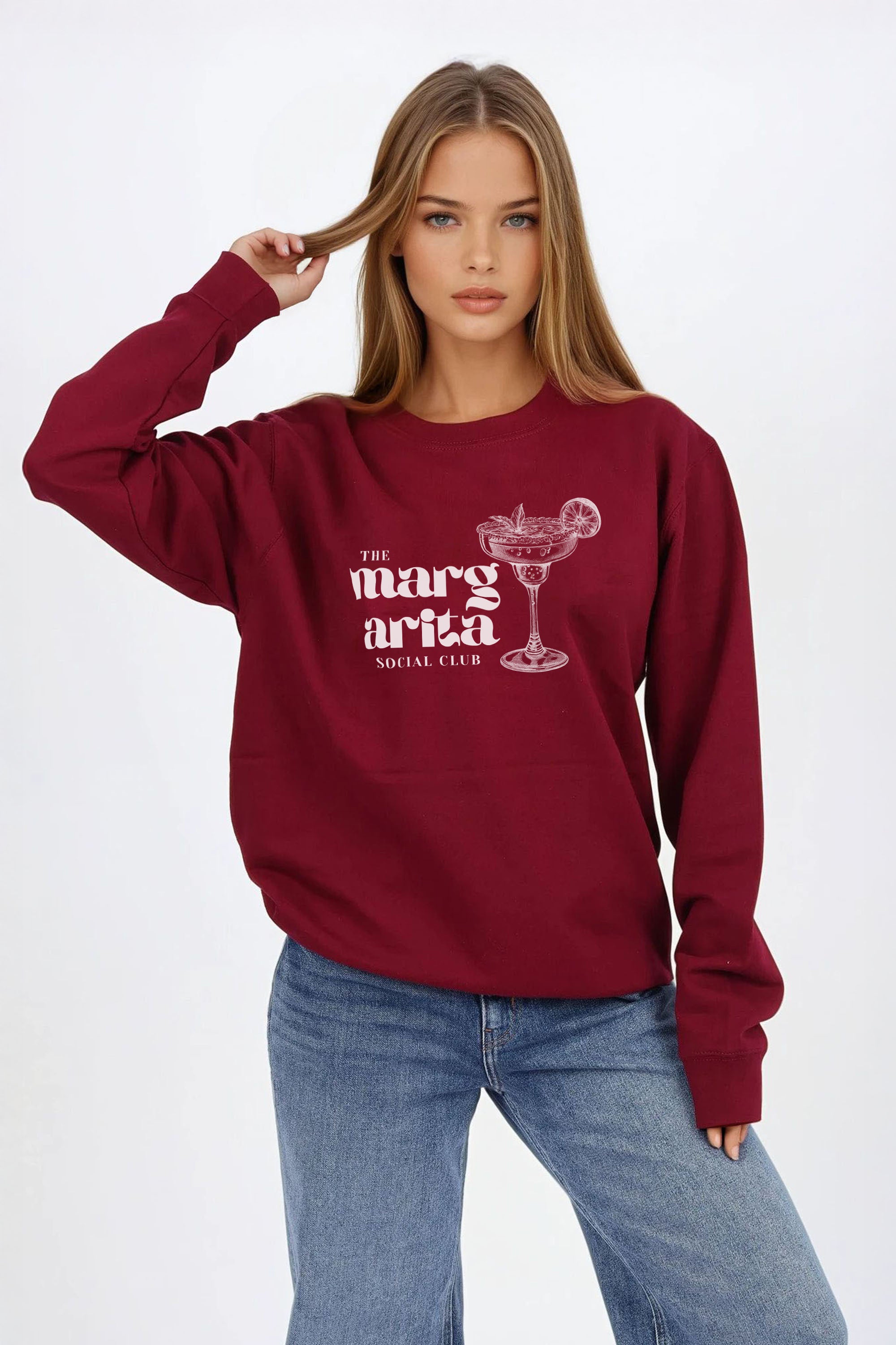 Margarita Social Club Printed Sweatshirt